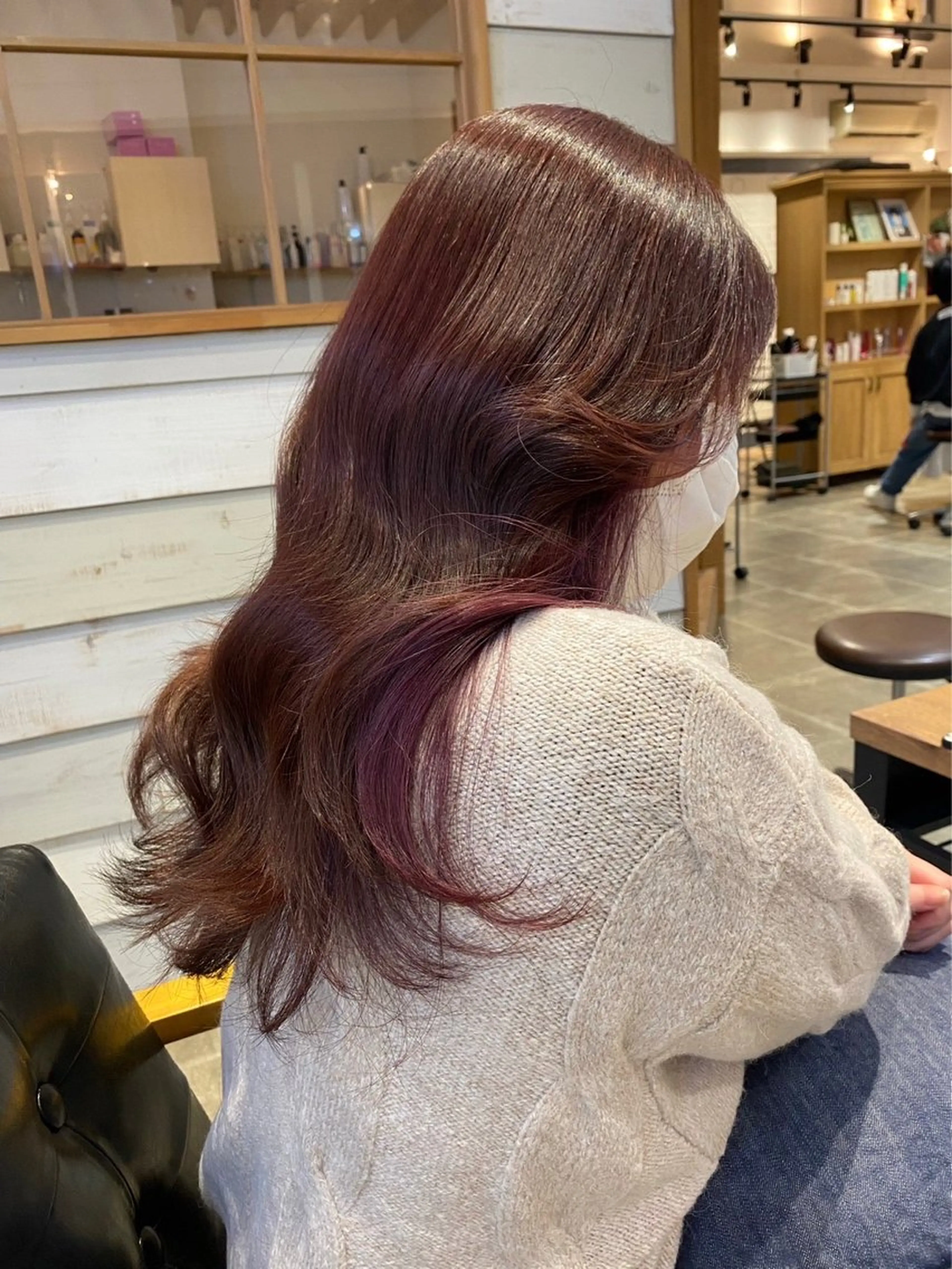 ロング カラー インナーカラー La bonheur hair reve 池袋店所属・🐈‍⬛ マナカ🐈‍⬛のヘアスタイル