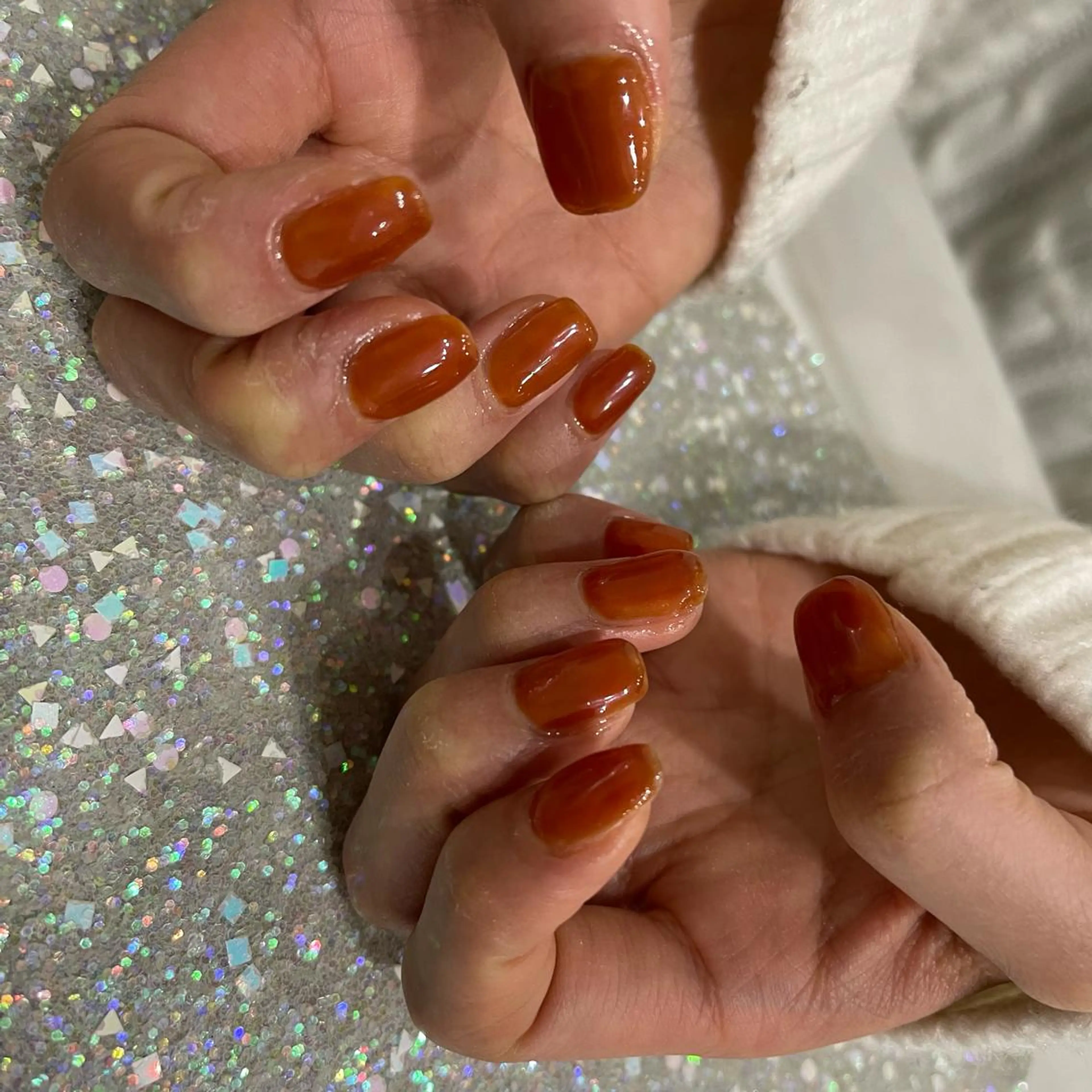 ネイル ワンカラーネイル Wish Nail 名古屋店所属・Wish Nail 恒川のネイルデザイン