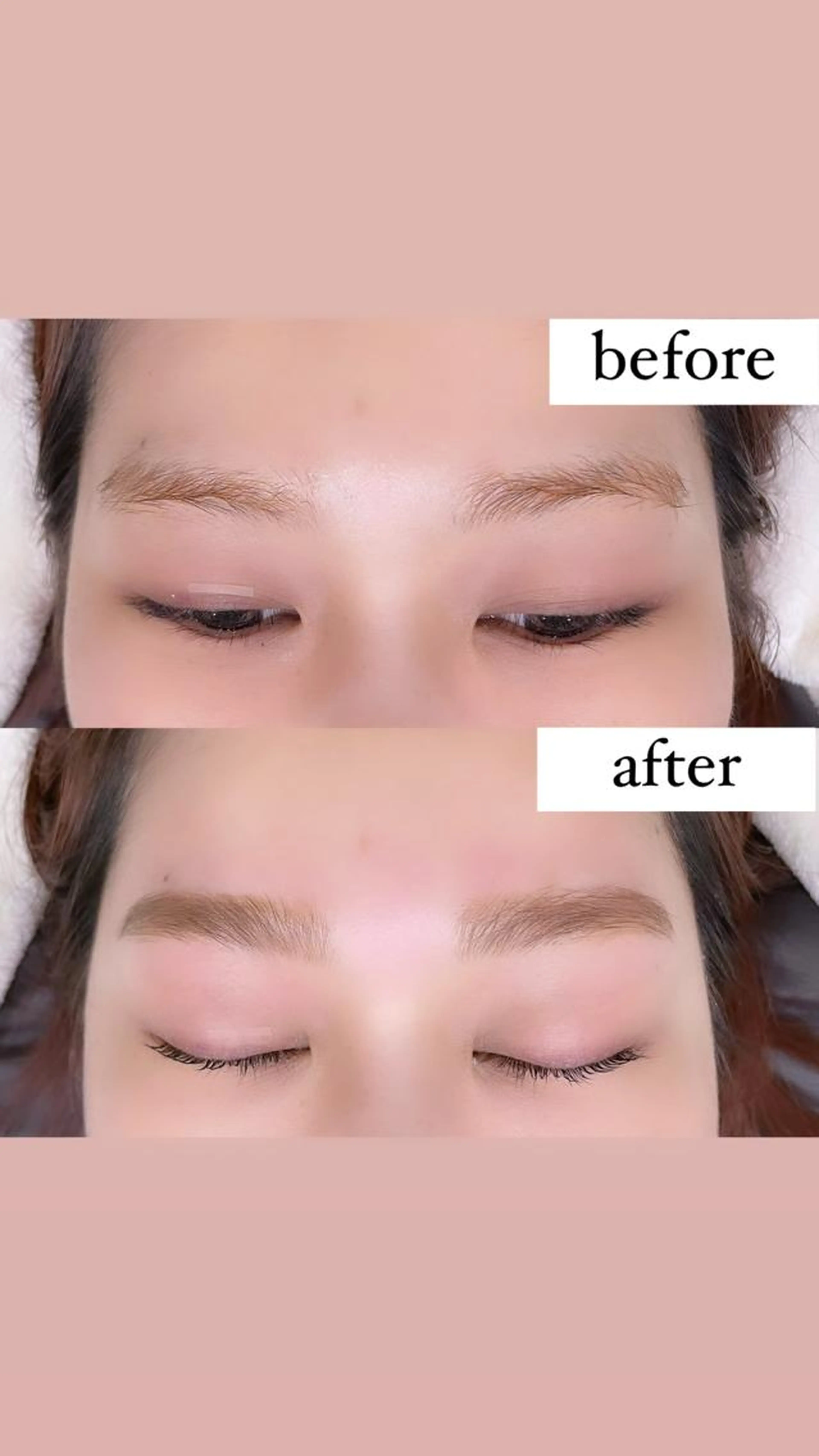 【◎目元の印象UP】 HBL(眉パーマ＆眉wax)＆まつ毛パーマ​〜​コーティング仕上げ付き​〜​🎟の写真