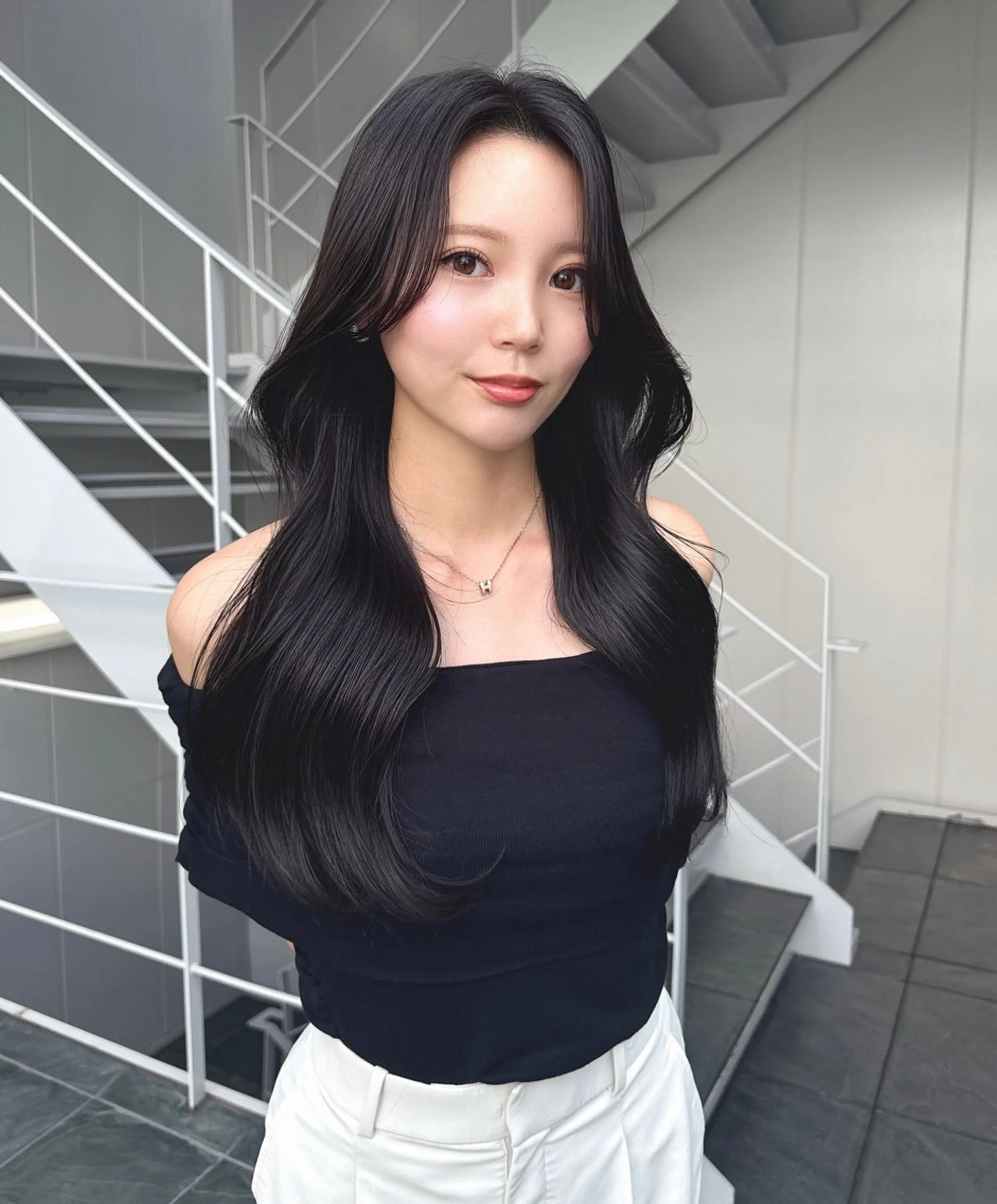 ロング レイヤー/グレージュ 🫧久屋🫧YURIのヘアスタイル