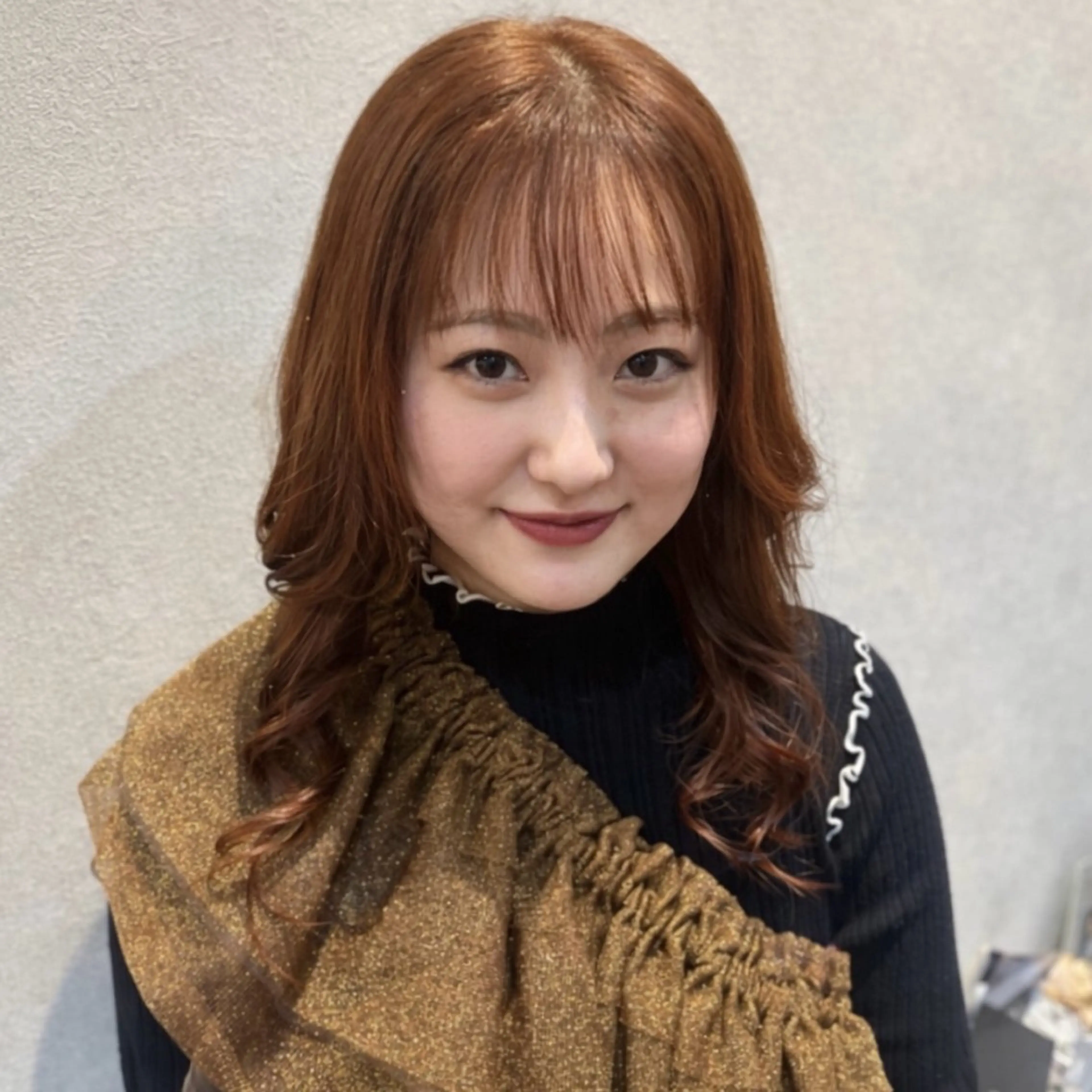 『美髪』艶髪ワンカラーの写真