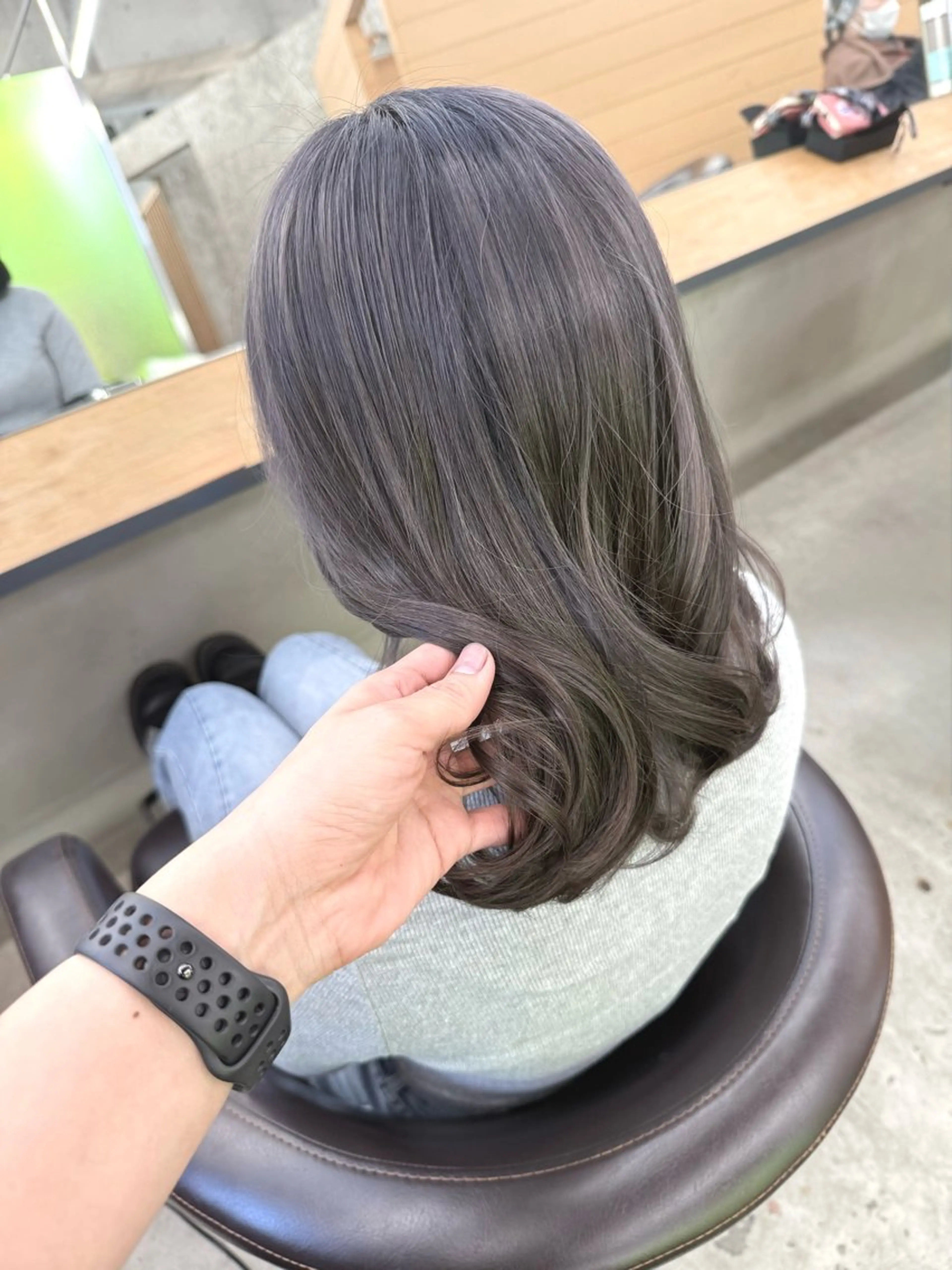 ミディアム newi天王寺🍏 KEIKO🍏のヘアスタイル