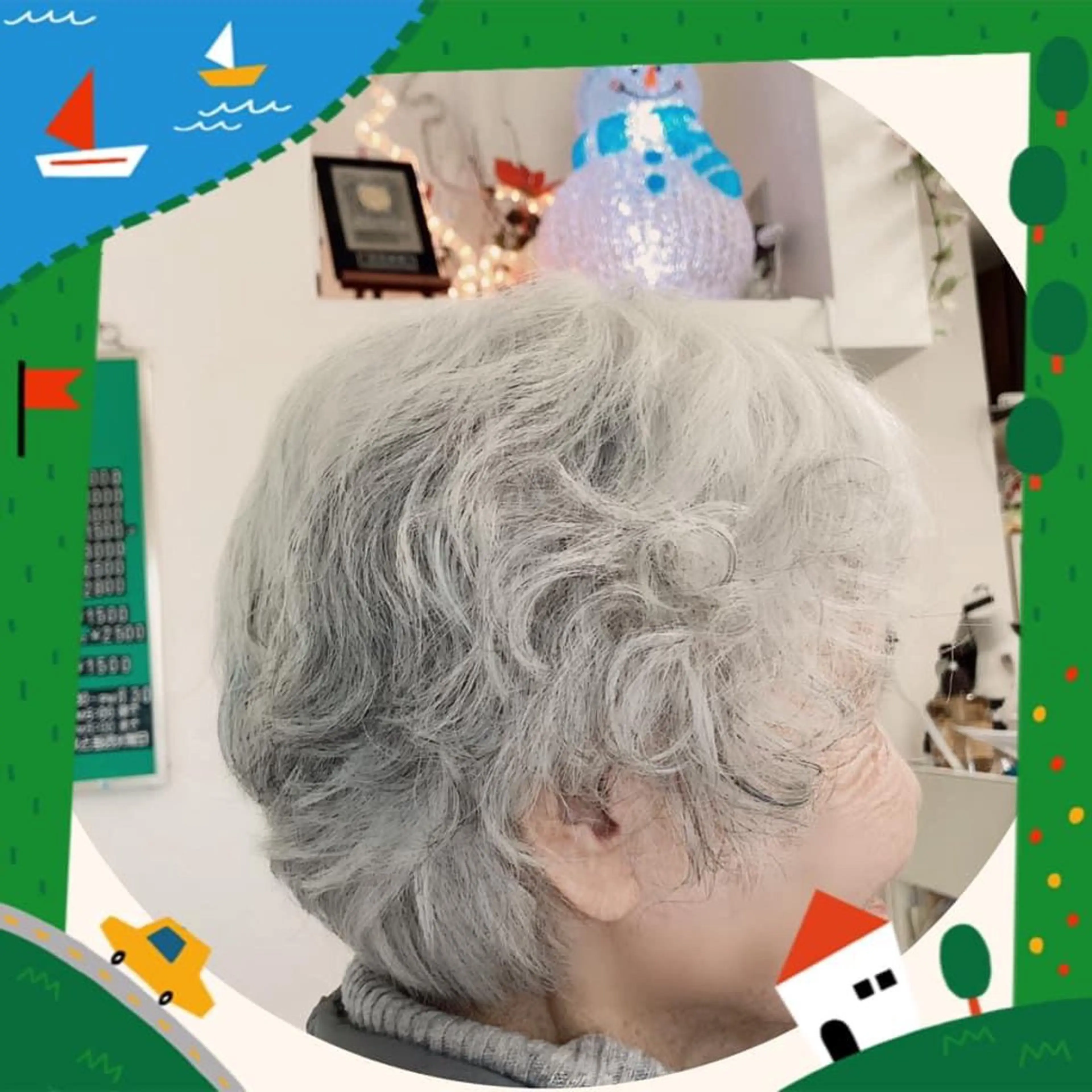 パーマ 竹内 秀美のヘアスタイル