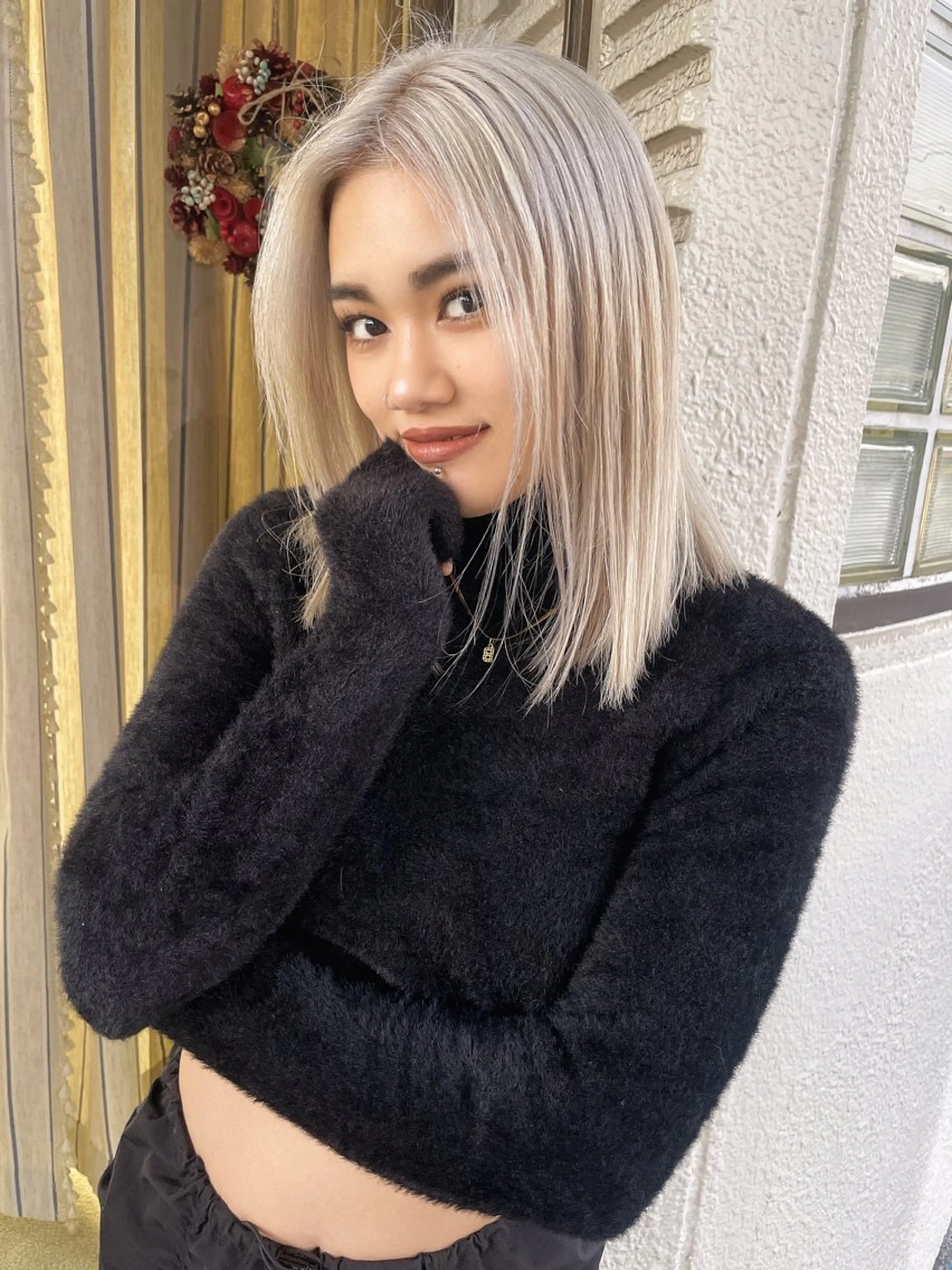 ミディアム JIEN MIUのヘアスタイル