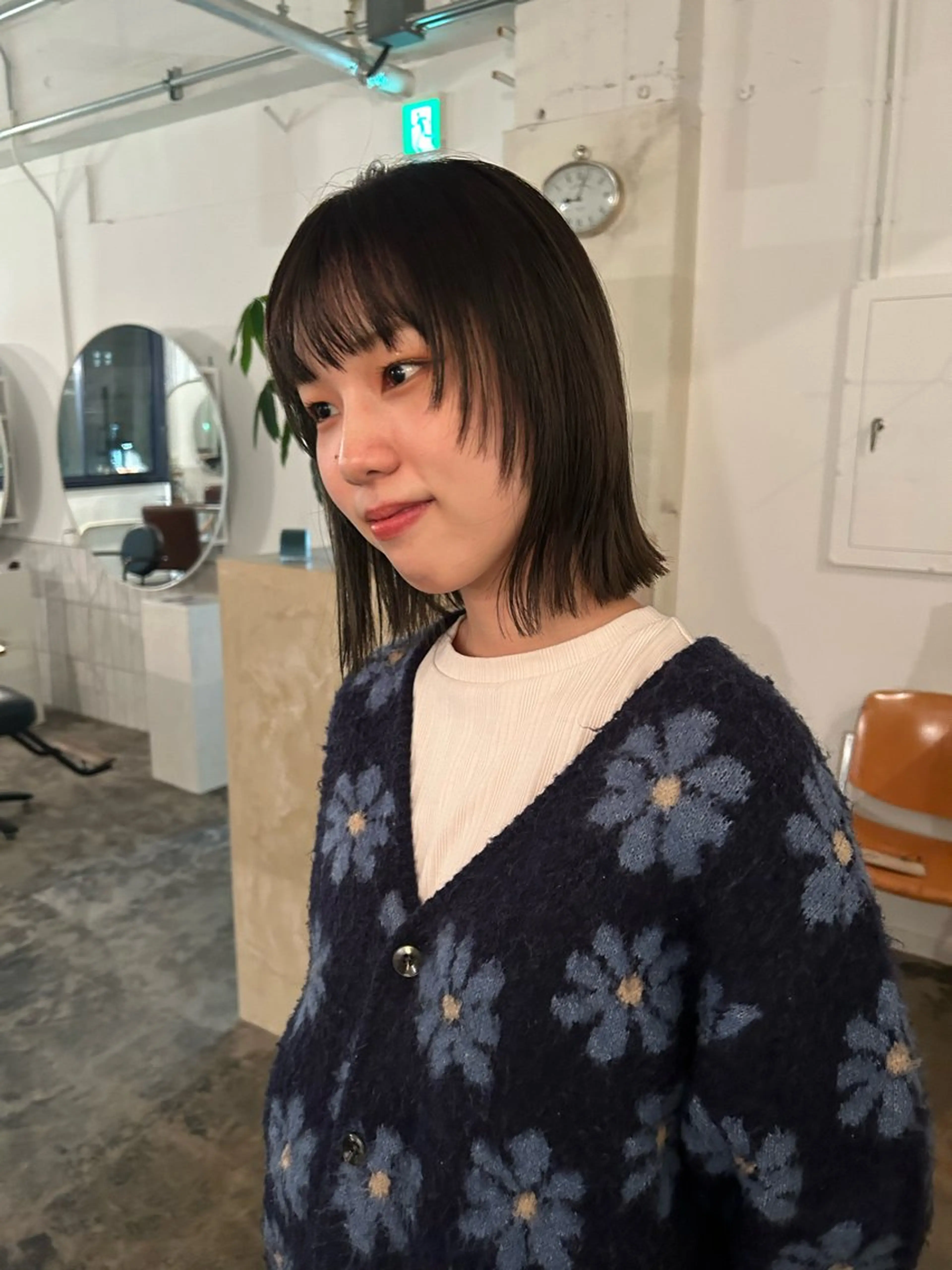 ミディアム 原 瑞希のヘアスタイル