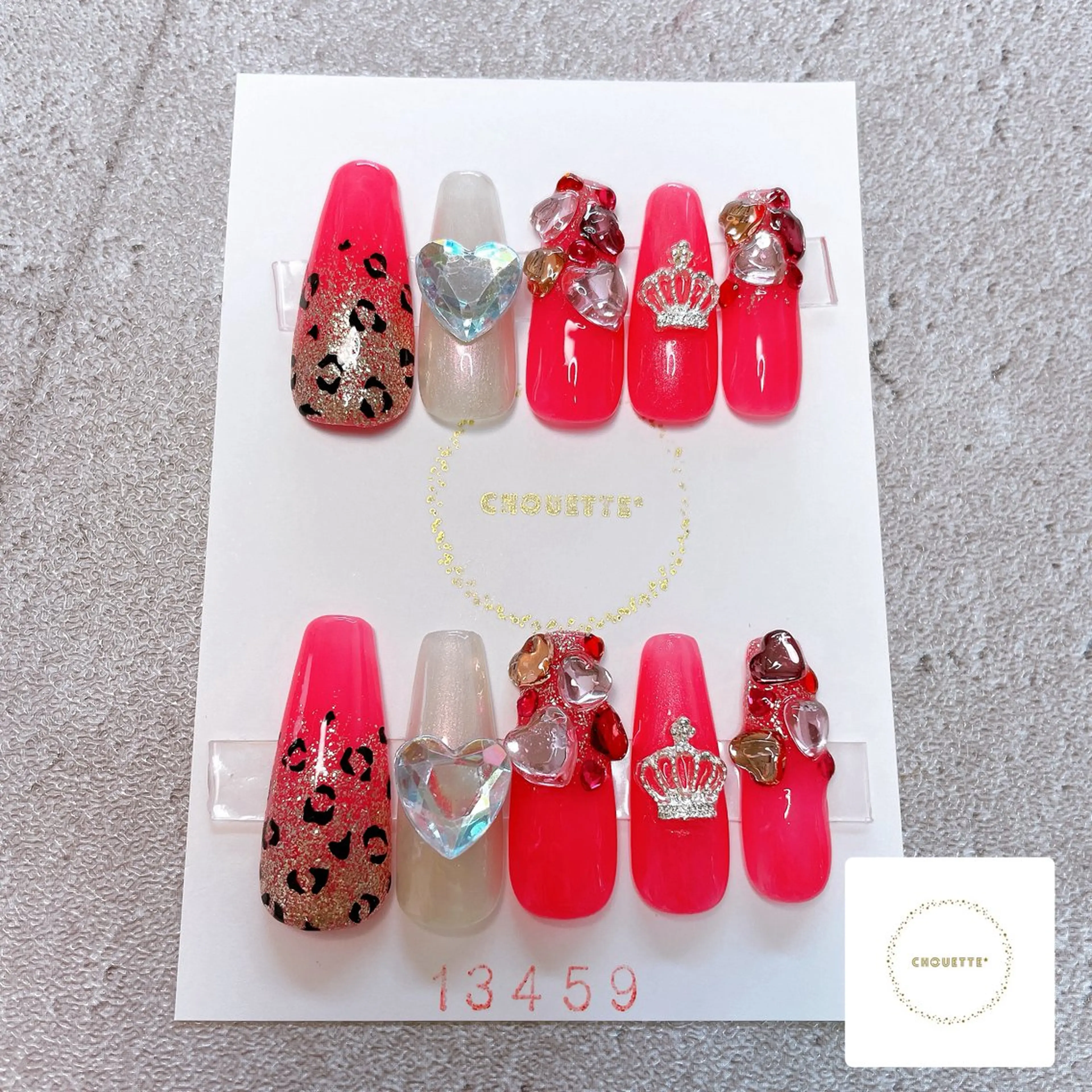 ネイルチップオーダー💓‪キッズ、大人用こちらを選択してください⭐️来店して頂きサイズ、デザインを相談させて頂きますの写真