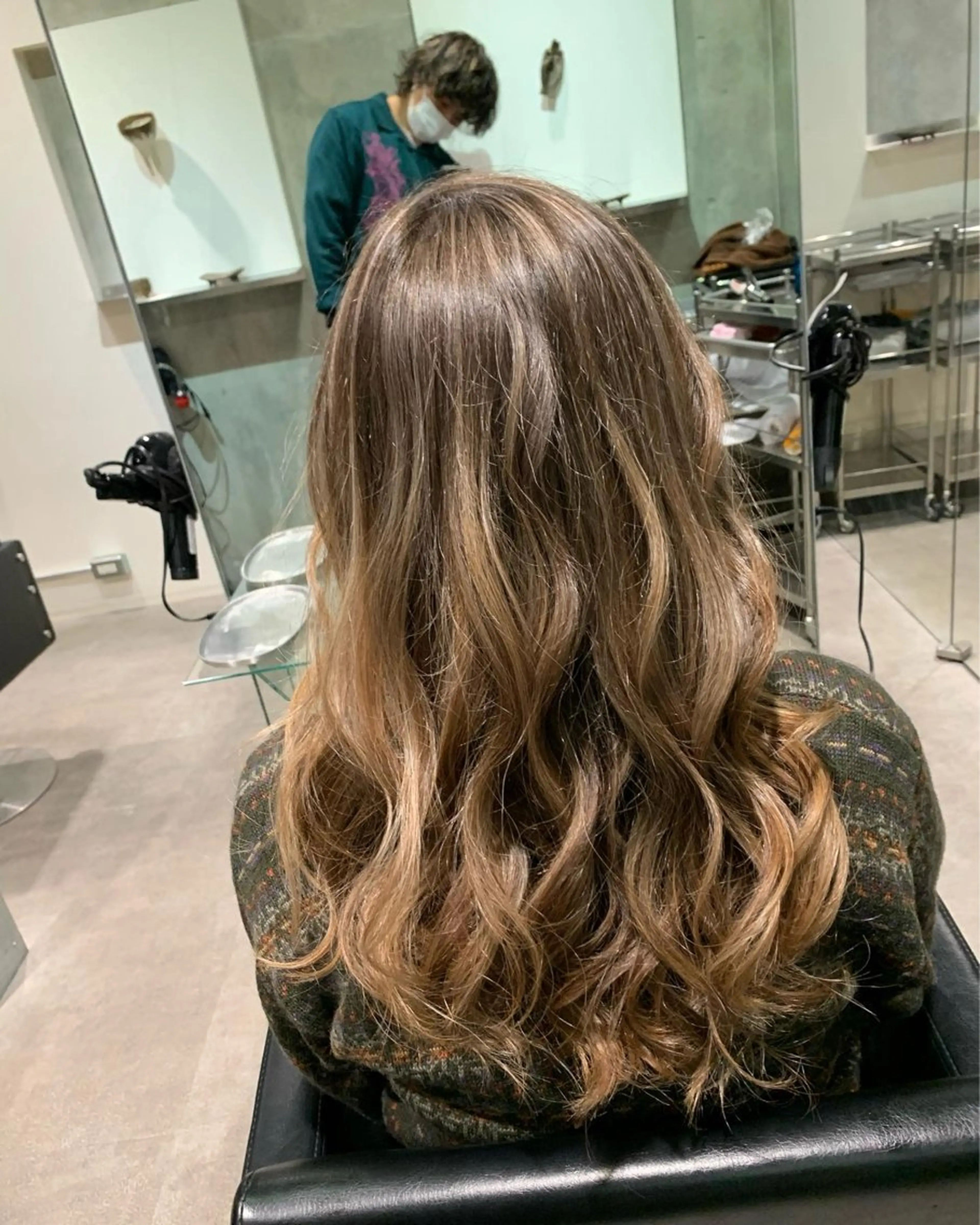 ロング ハイライト レイヤーカット レイヤー/艶髪/ 髪質改善/YUYAのヘアスタイル