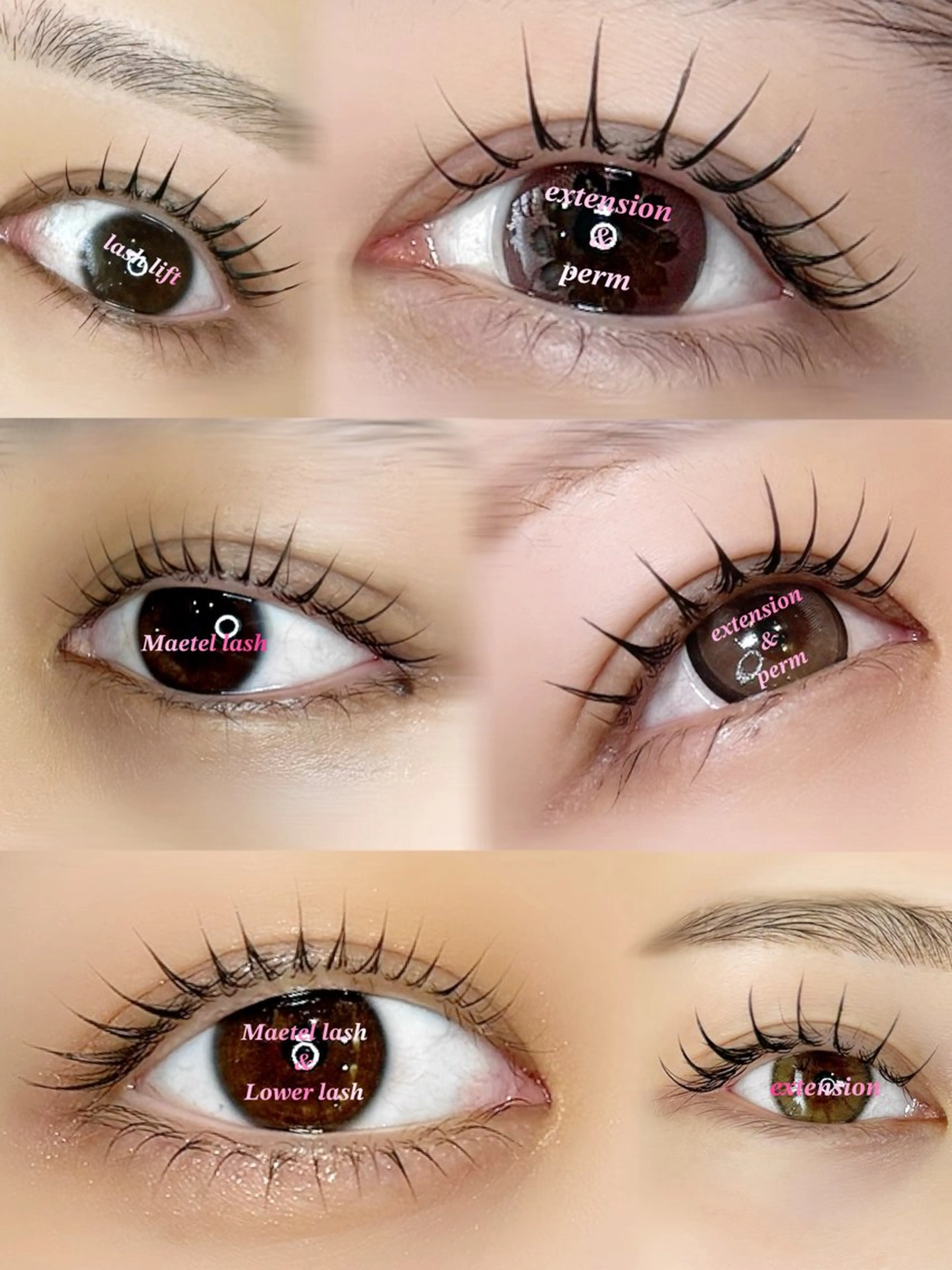 マツエク・マツパ ando 🌙のマツエク・マツパデザイン