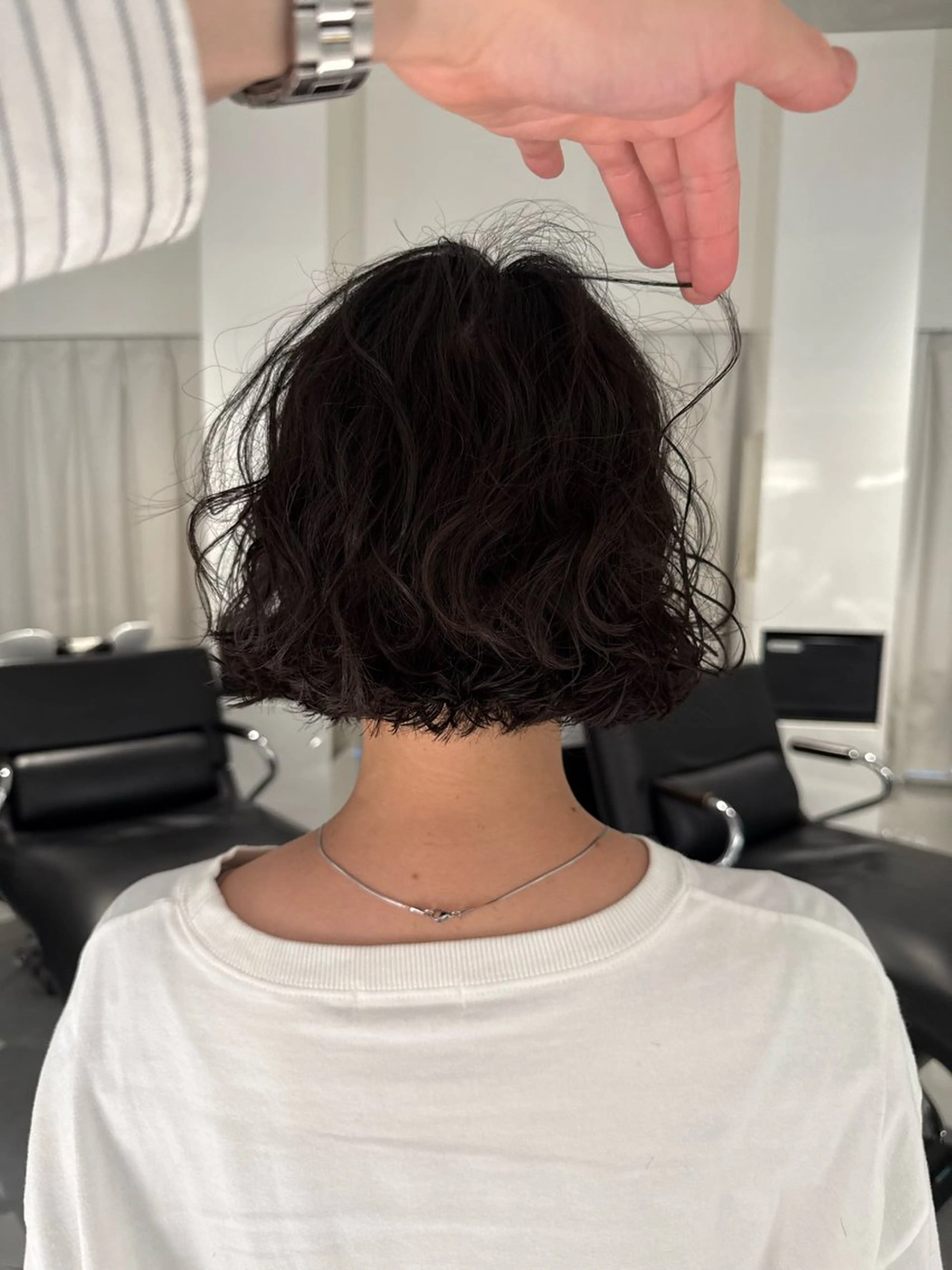 ショート パーマ ボブ カット パーマ 🍬パーマスタイル 🍬YURAのヘアスタイル