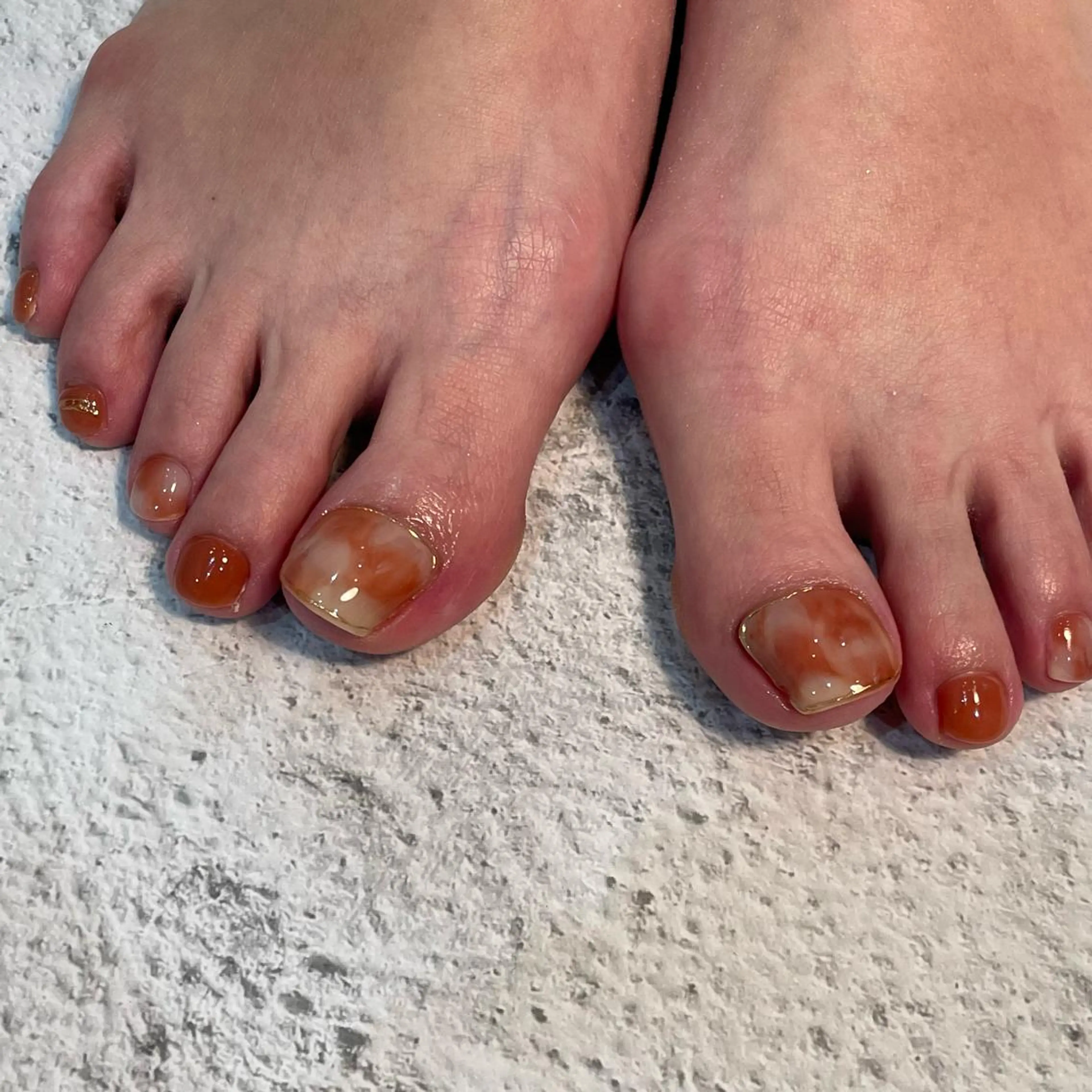 ネイル フットネイル fufla renaのネイルデザイン