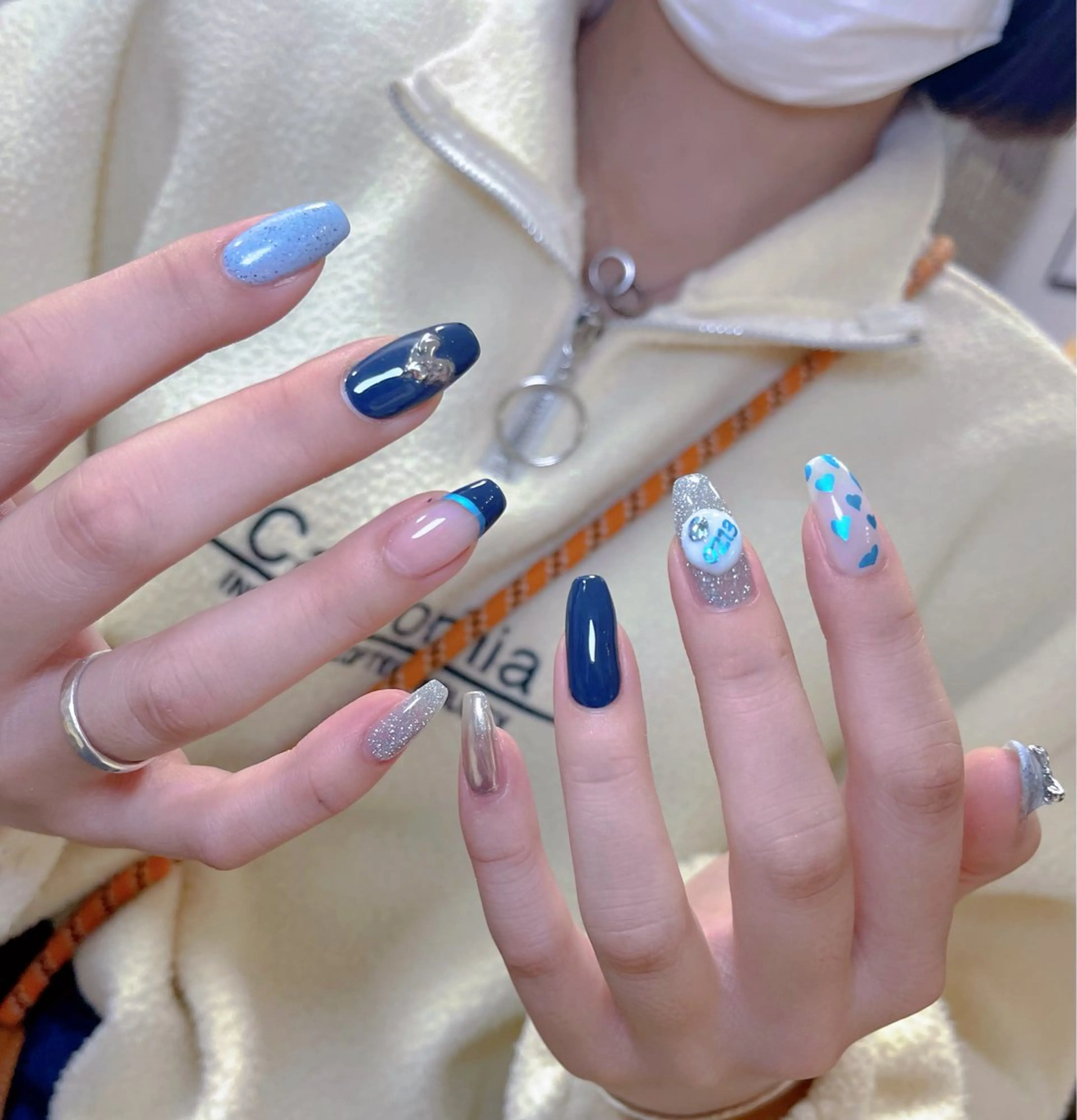 ミディアム めぐみのネイルサロン 惠のネイルデザイン