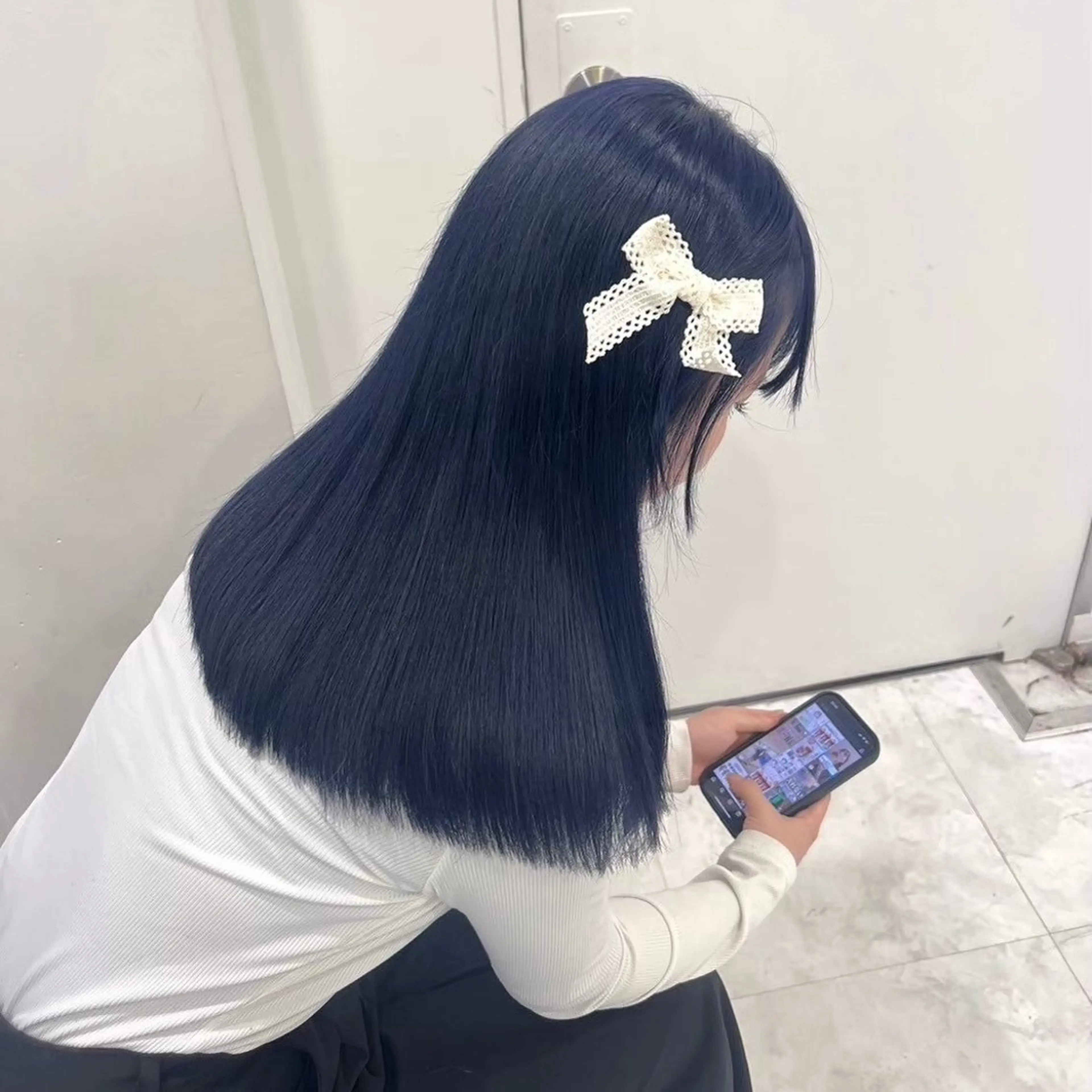 ロング 🤍韓国ワンホンヘ ア SHIONE🤍のヘアスタイル