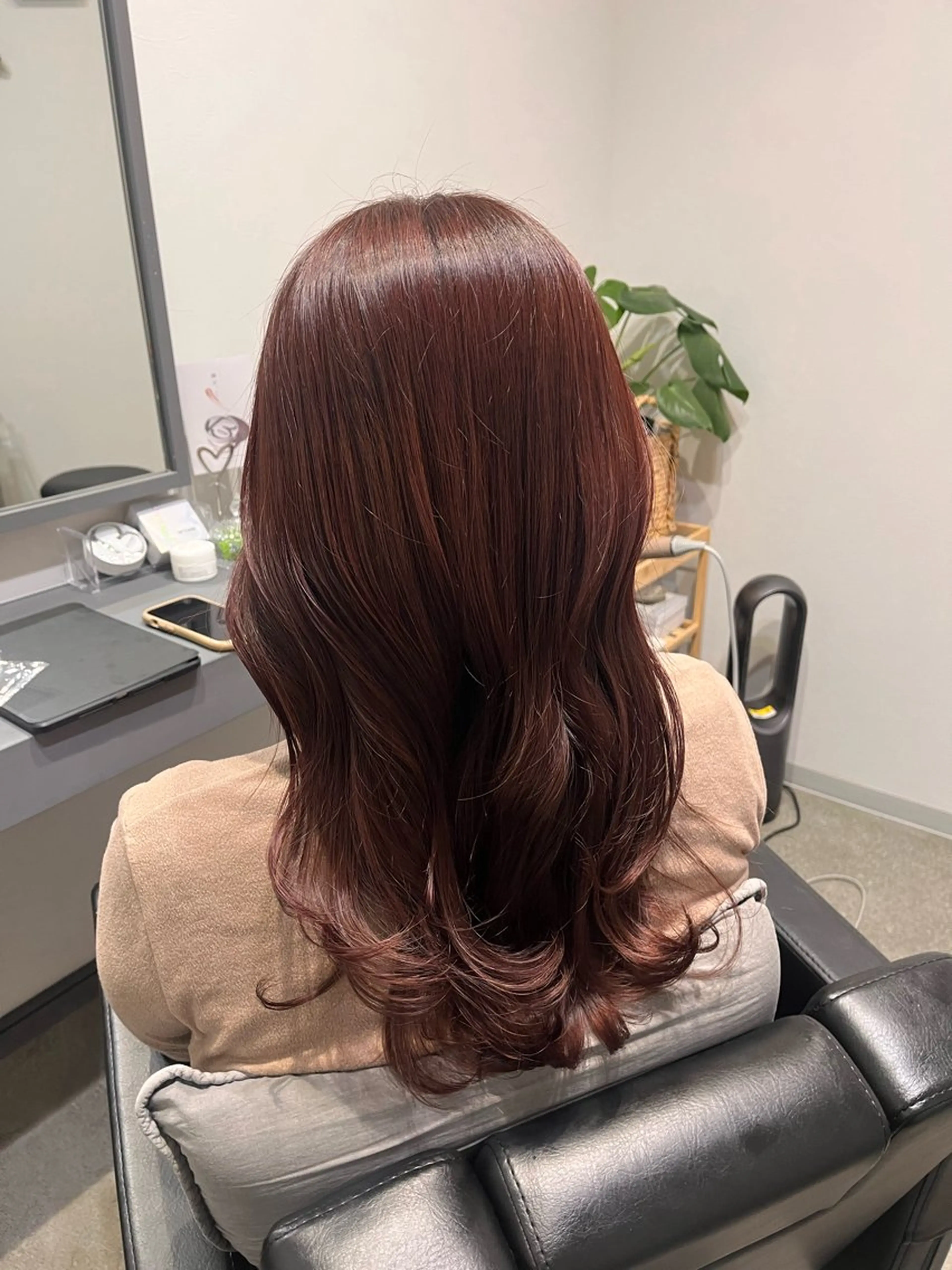 ロング カット ヘアカラー トリートメント 堀越 エリのヘアスタイル