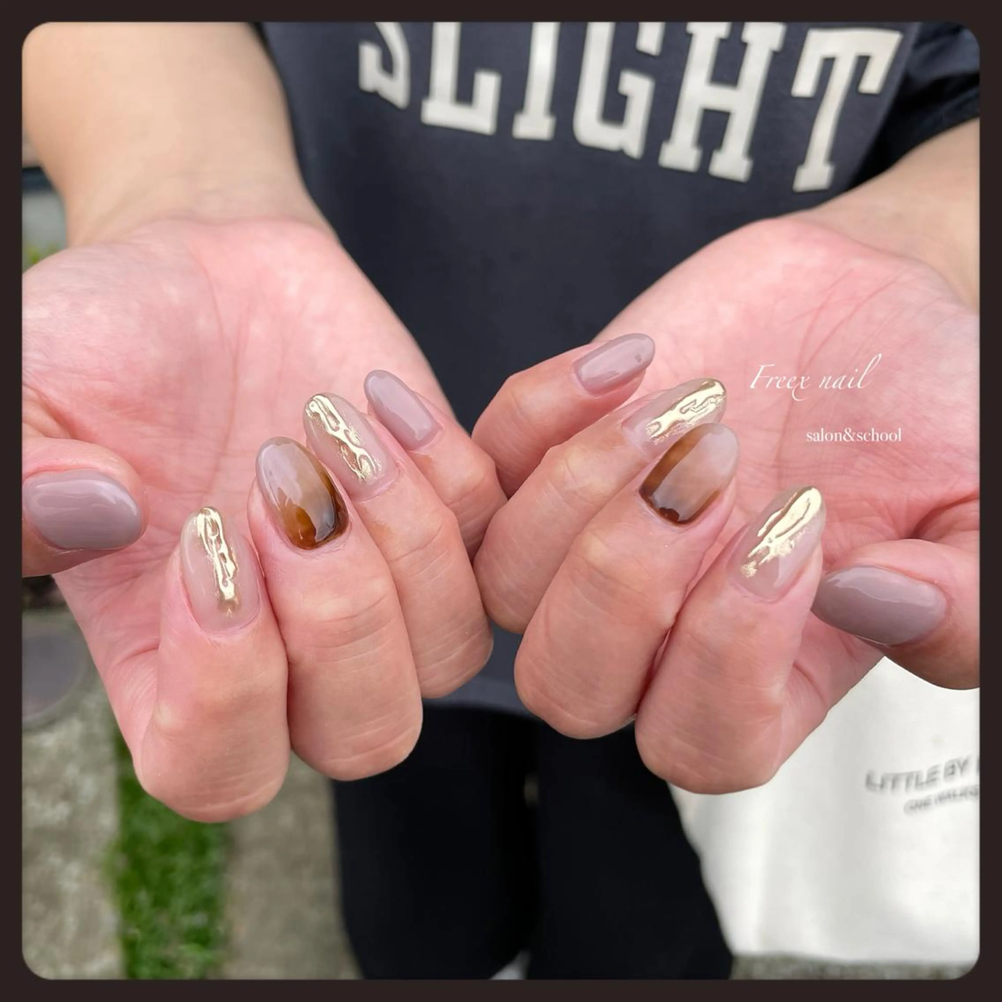 ネイル ハンドネイル ハンドケア Freex nail所属・freex nail /ニュアンス/個性派のネイルデザイン
