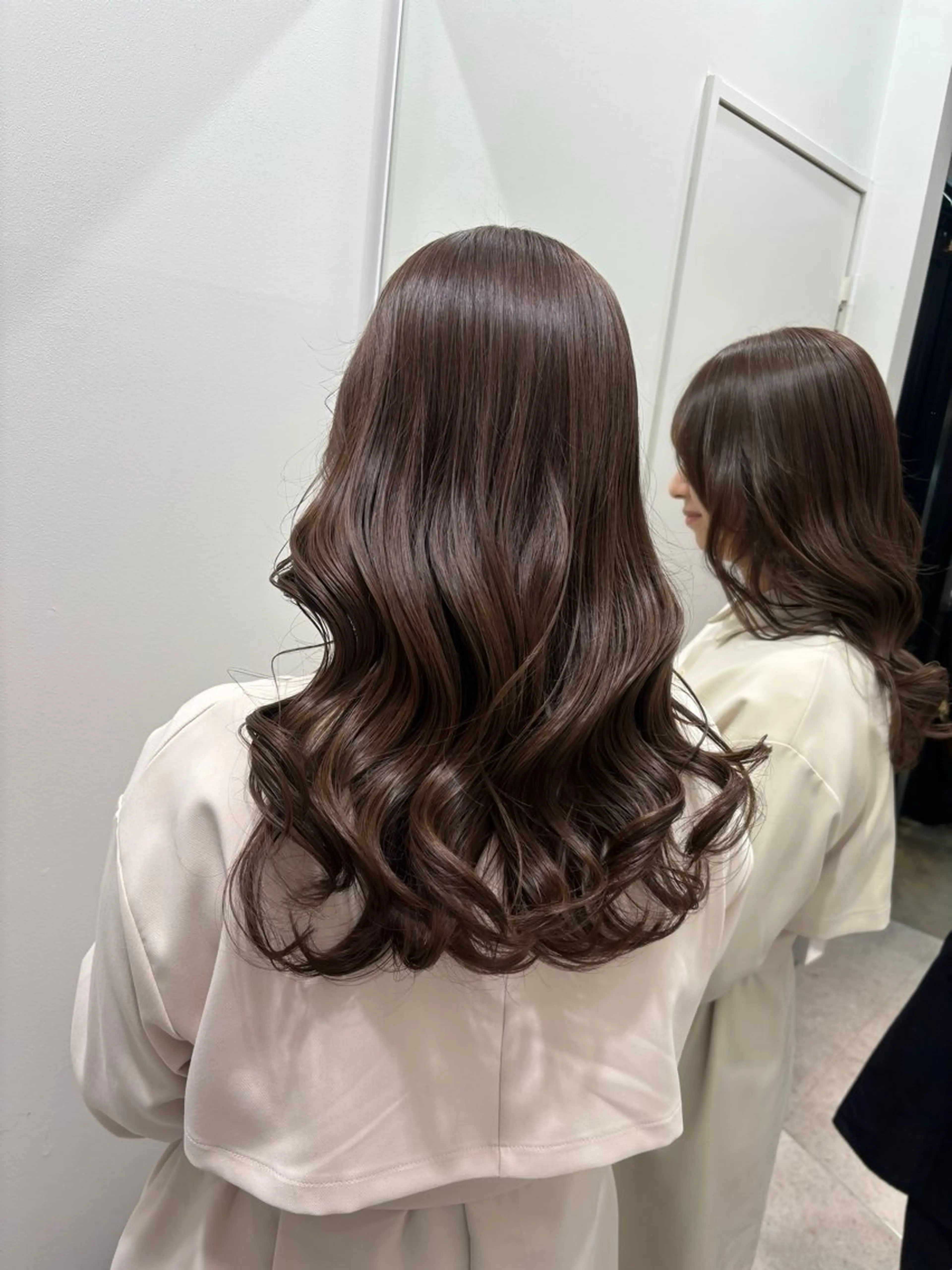 【minimo限定】カット+透明感ワンカラー🍨〰️+システムトリートメントの写真