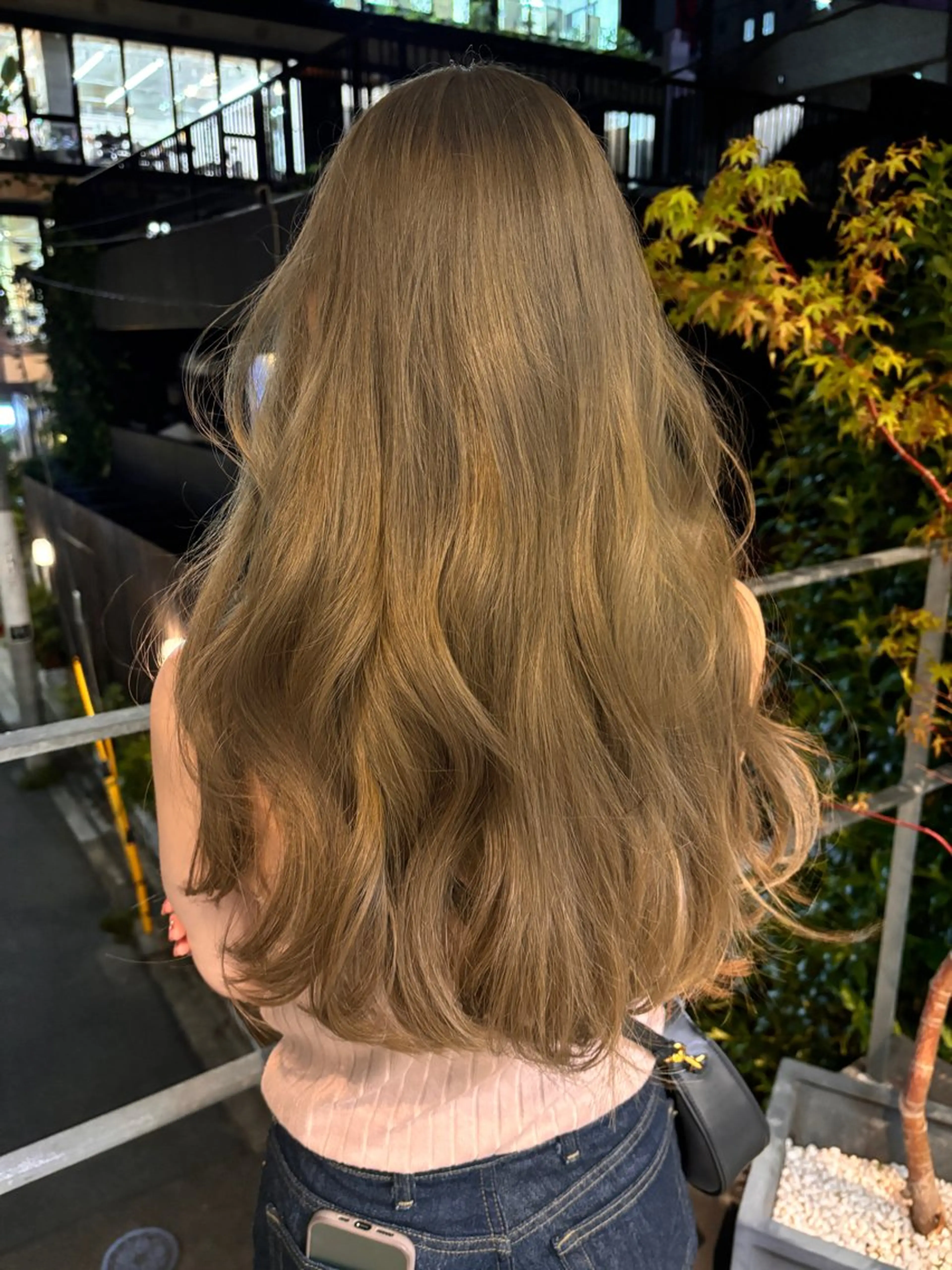 ロング カラー ブリーチ 透明感カラー カット ヘアカラー トリートメント yuuna/ ハッシュカット🎀のヘアスタイル