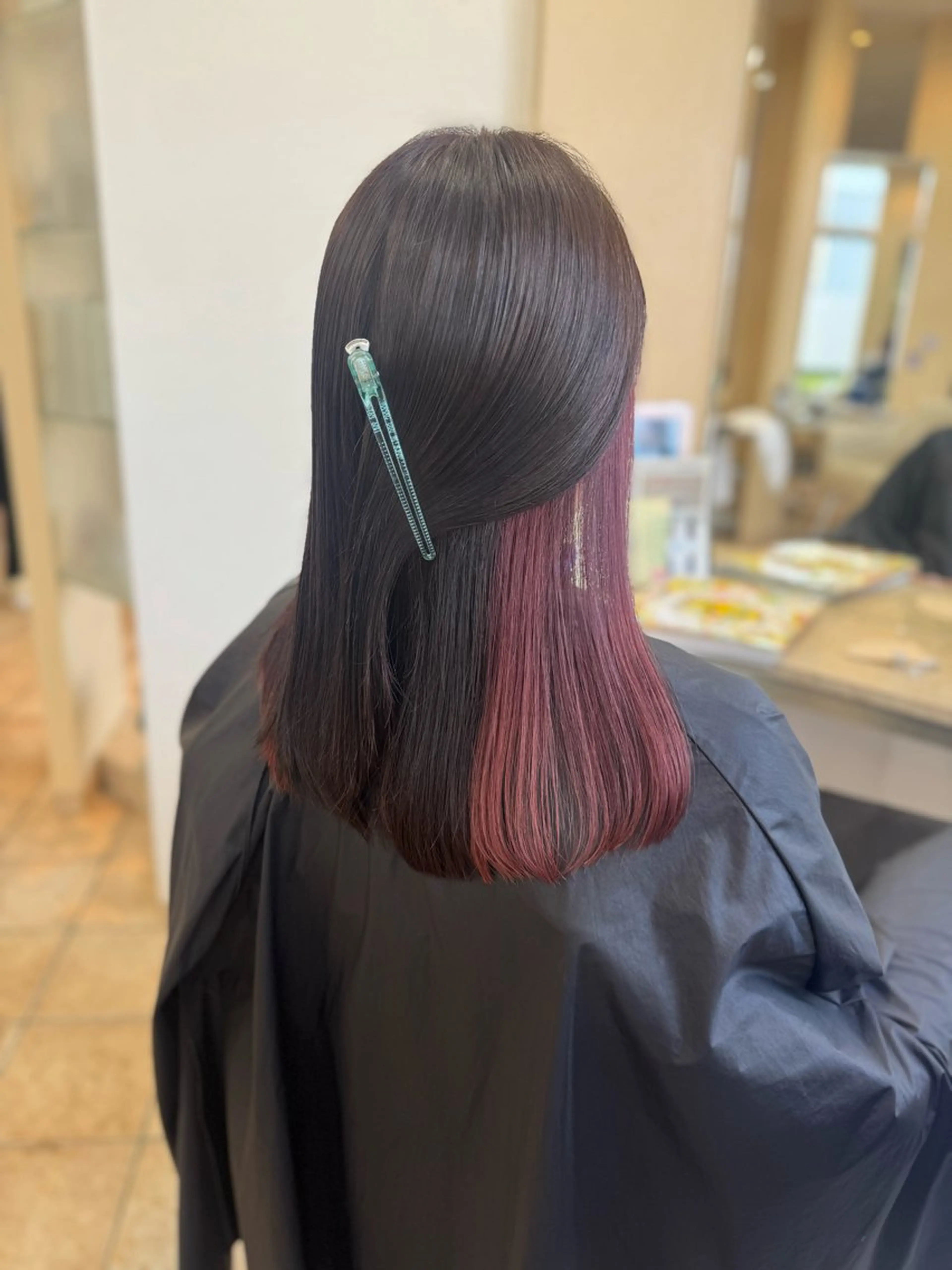 ロング ヘアカラー トリートメント 🇰🇷韓国風顔周り NANAMI🇰🇷のヘアスタイル