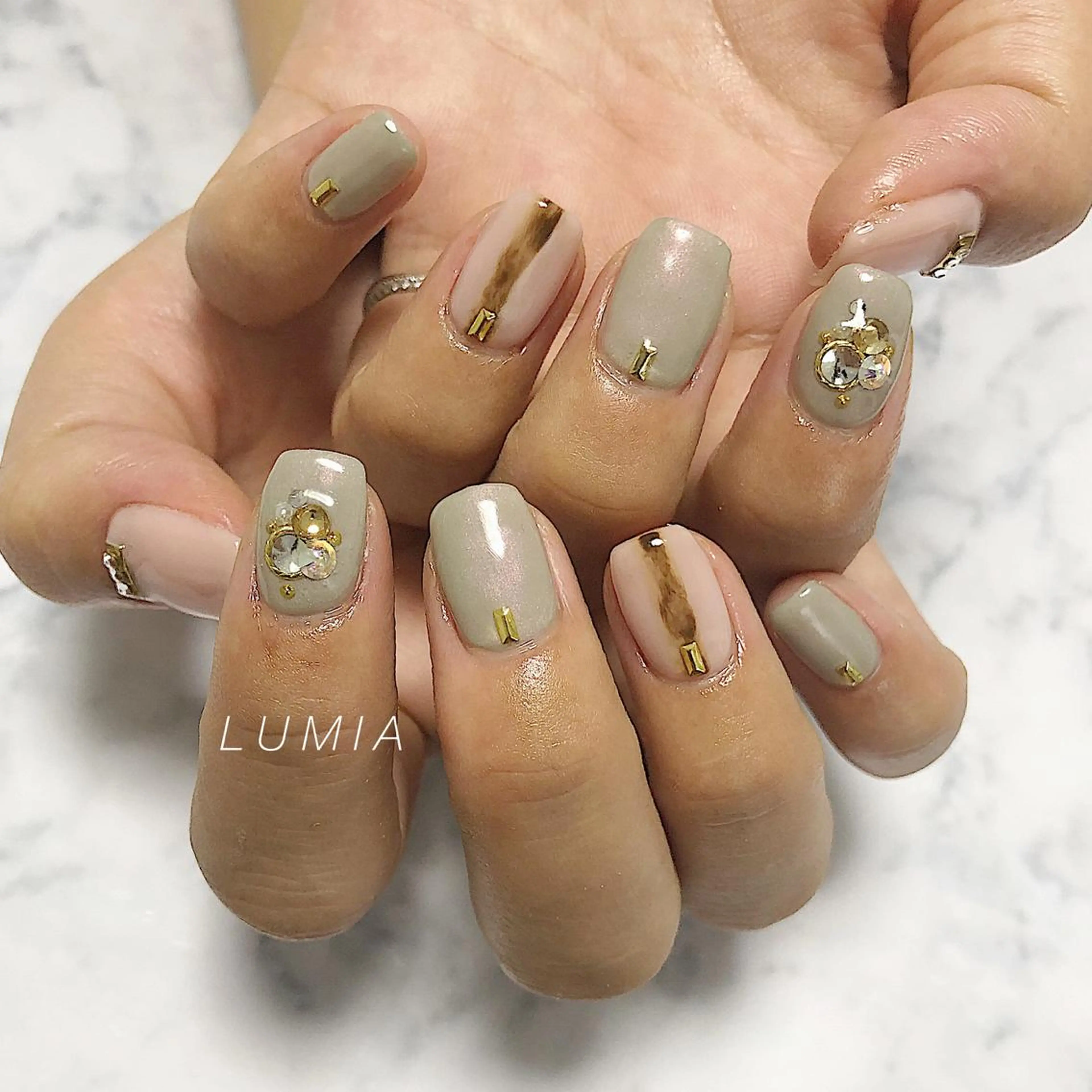 ネイル nail&eyelash Rine所属・Rine 放出 (リネ)のネイルデザイン