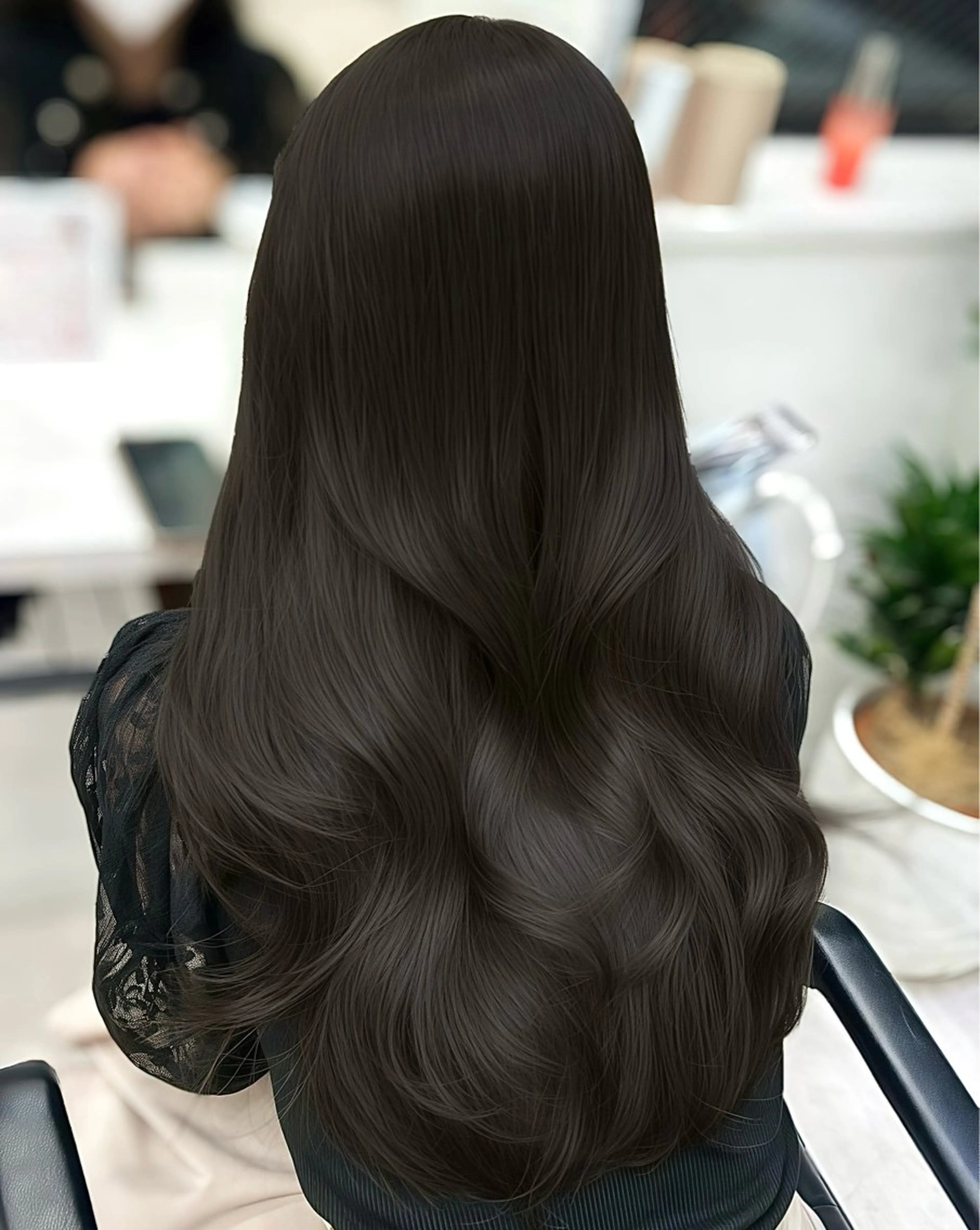 ロング カラー アッシュ アッシュグレー アッシュグレージュ ベージュカラー 透明感カラー カット ヘアカラー トリートメント 韓国ヘア🇰🇷× 髪質改善🫧テルのヘアスタイル