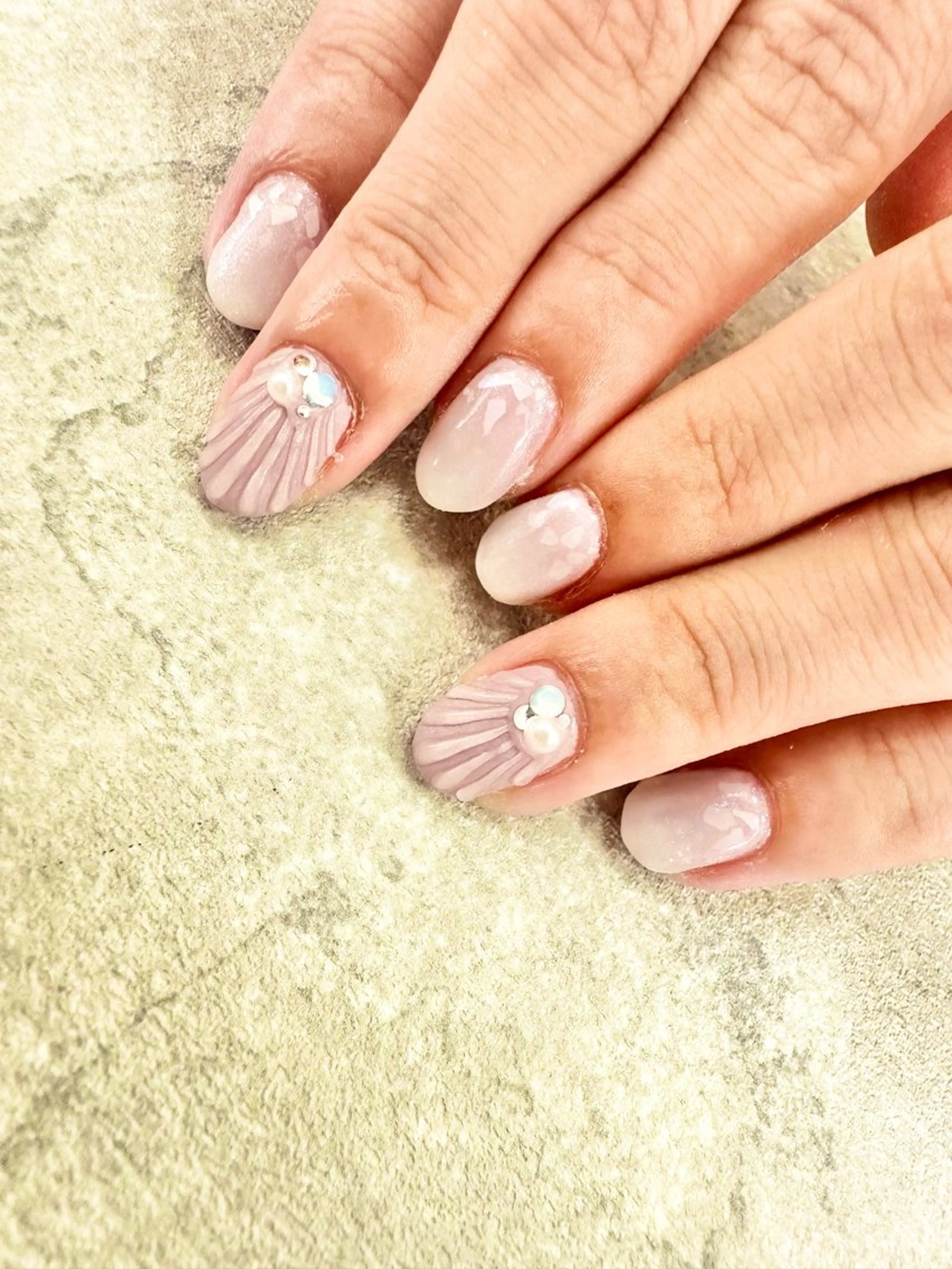 ネイル フットネイル フレンチネイル ジェルネイル グラデーション キラキラネイル ハンドネイル .N YUKIのネイルデザイン