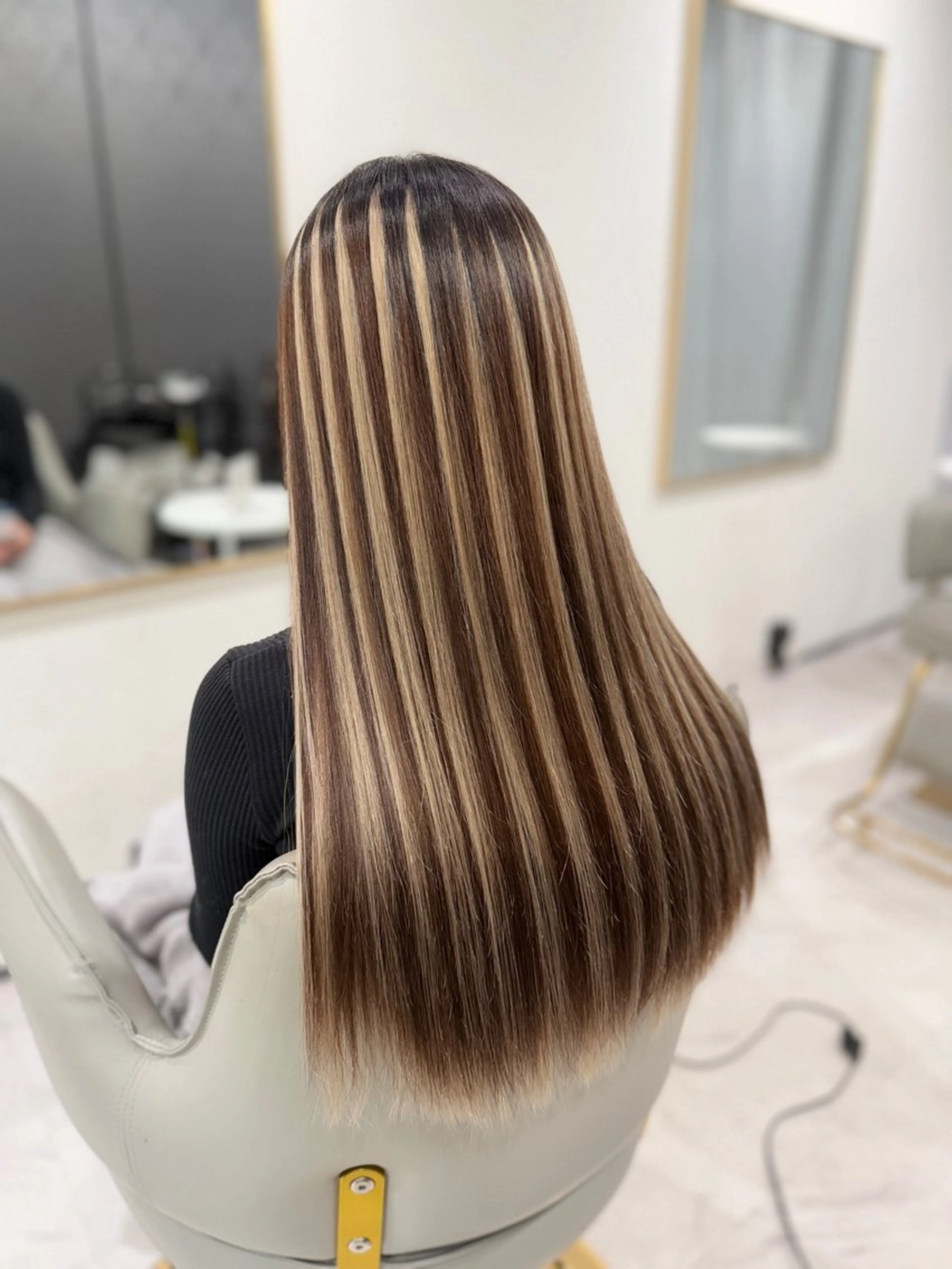 ロング ハイライト シールエクステAOI 🫧🩵NEOBOXのヘアスタイル