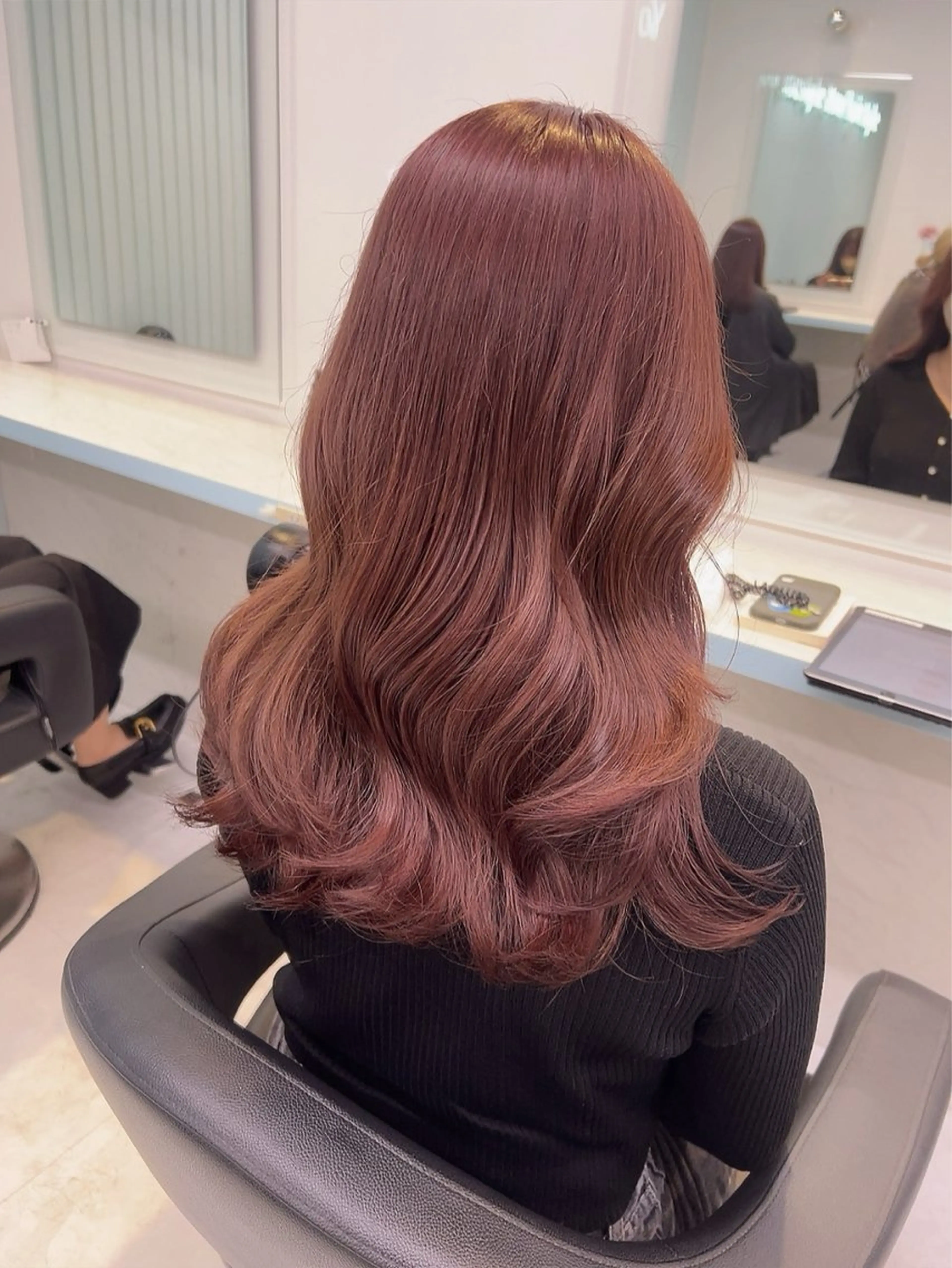 セミロング カラー ヘアカラー トリートメント ヘッドスパ 🥞ベージュ系カラー 【すずきりほ】🥞のヘアスタイル