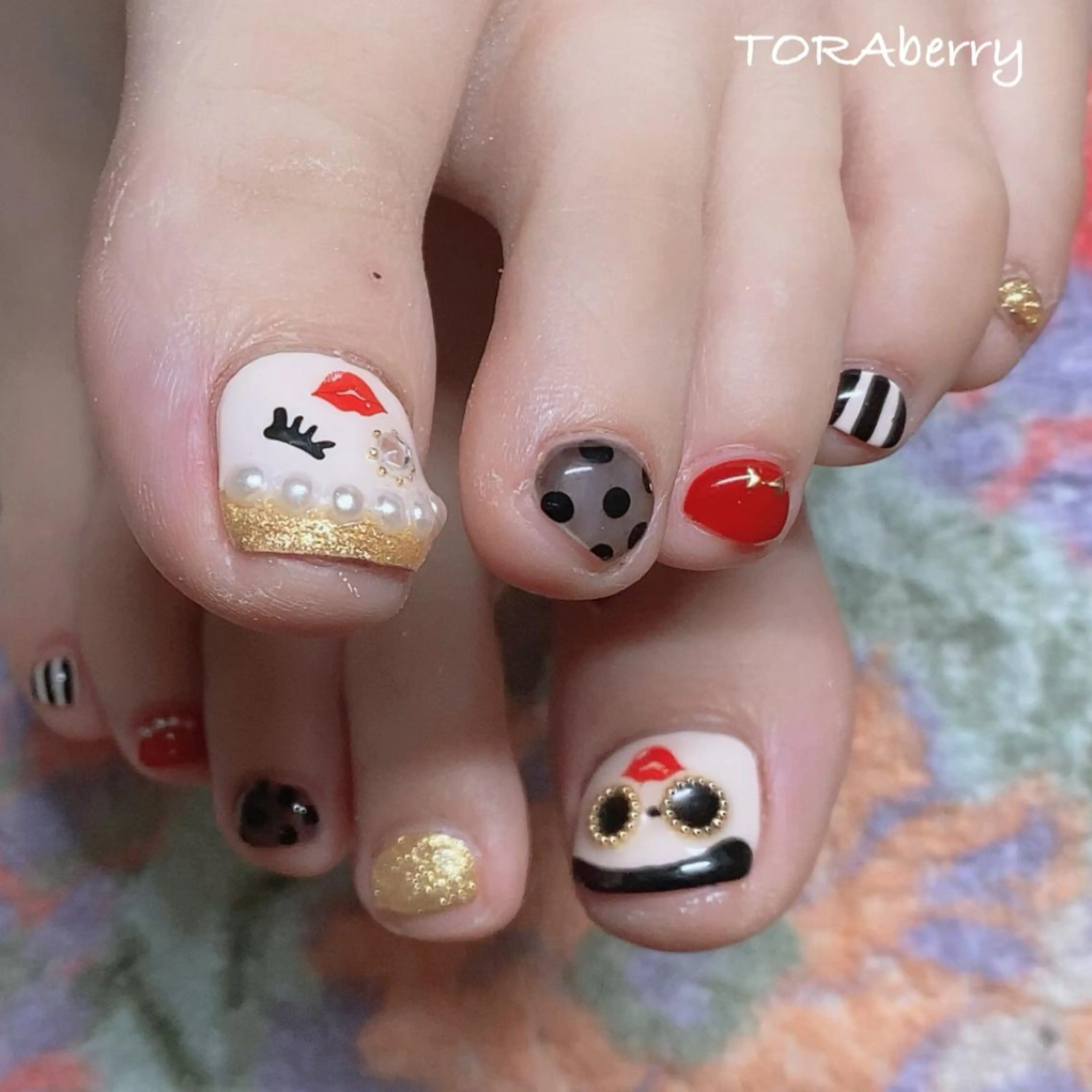 ネイル フットネイル ネイリスト なつみのネイルデザイン