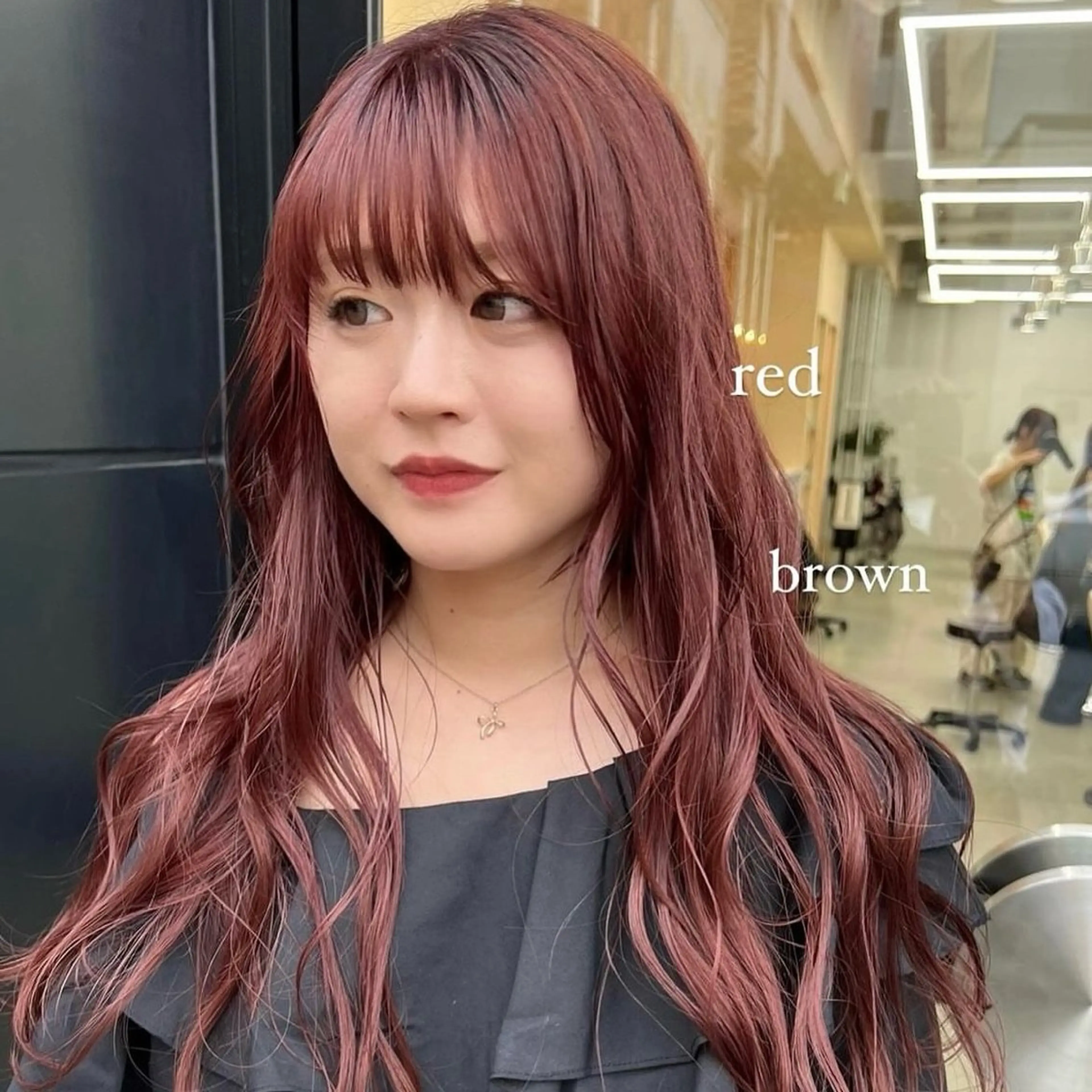 ロング カラー arisa/暖色 /伏見/レイヤーのヘアスタイル