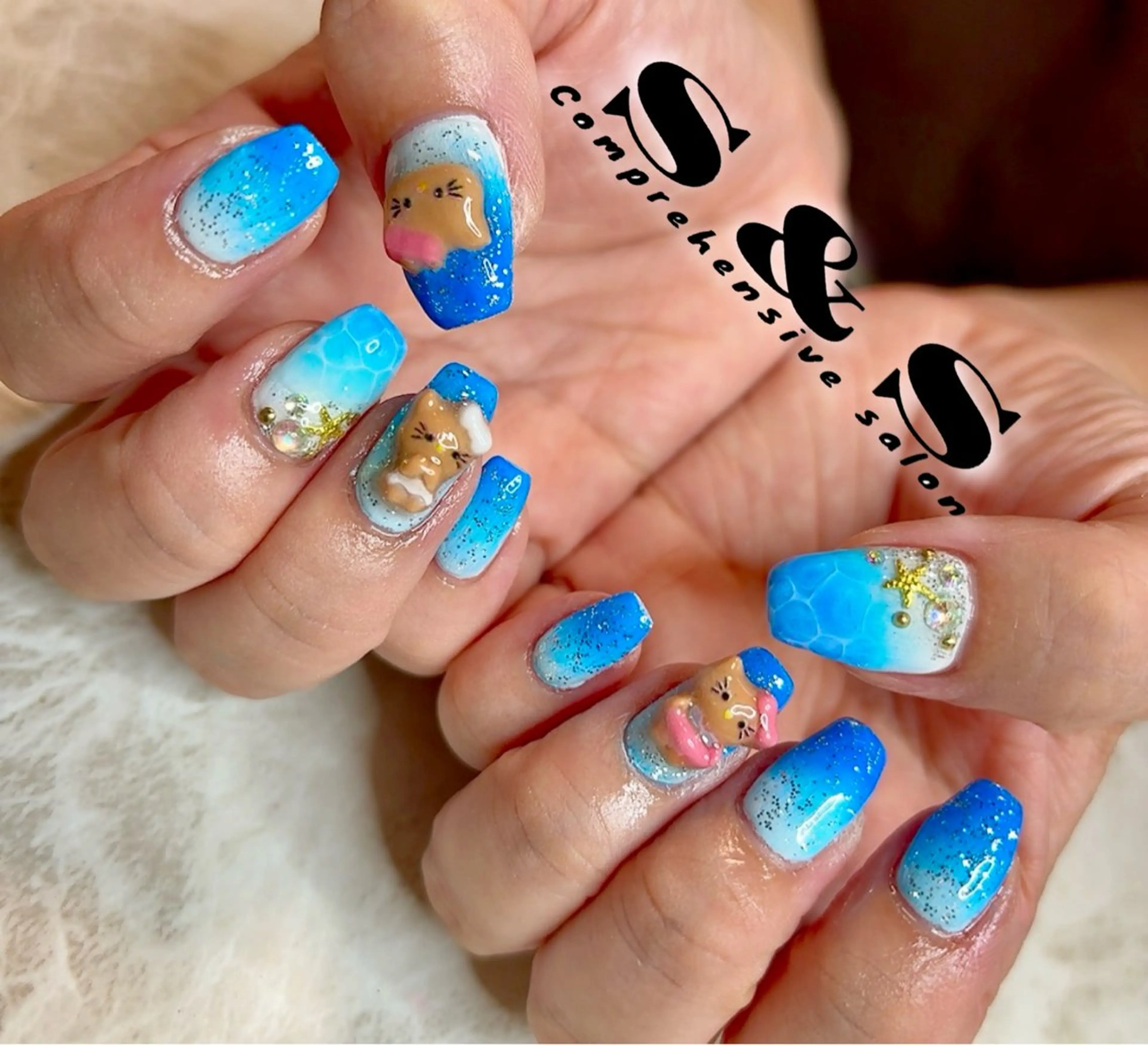 ネイル 夏ネイル S&S 村田小百合のネイルデザイン