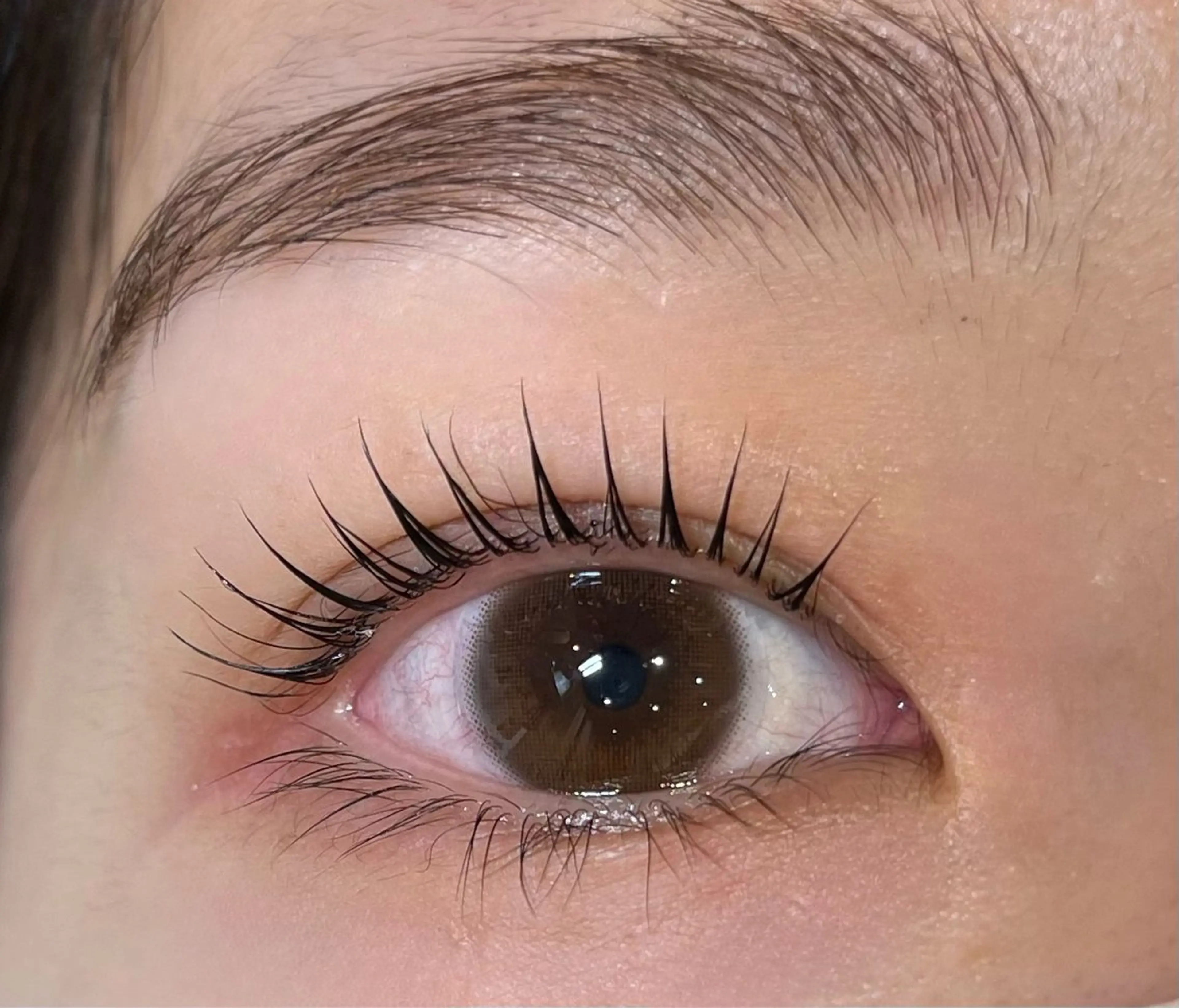 マスカラパーマの写真