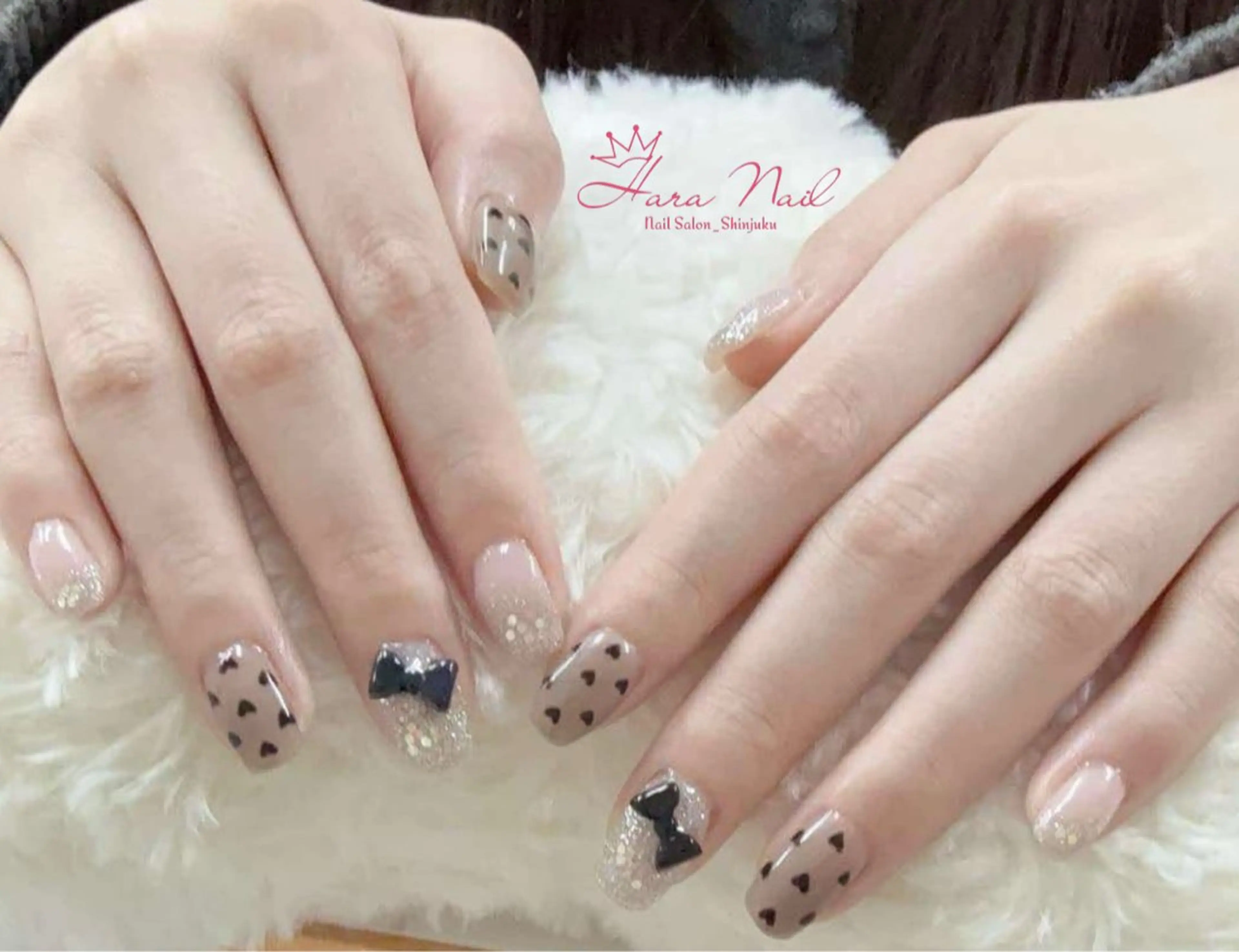ネイル ハンドネイル ハンドケア Hara Nail 【パラジェル使用】のネイルデザイン