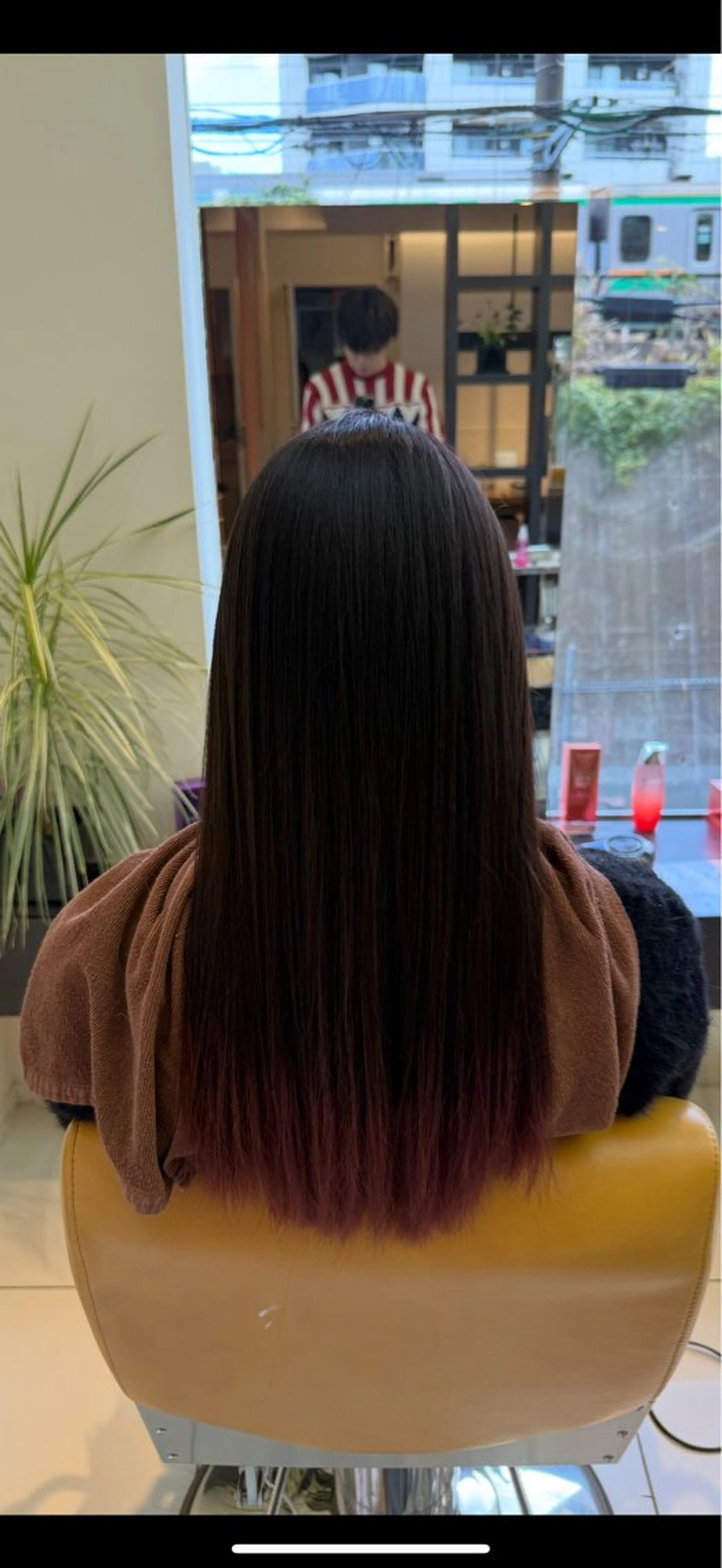 ロング カラー トリートメント kisa fata所属・海上 太郎のヘアスタイル