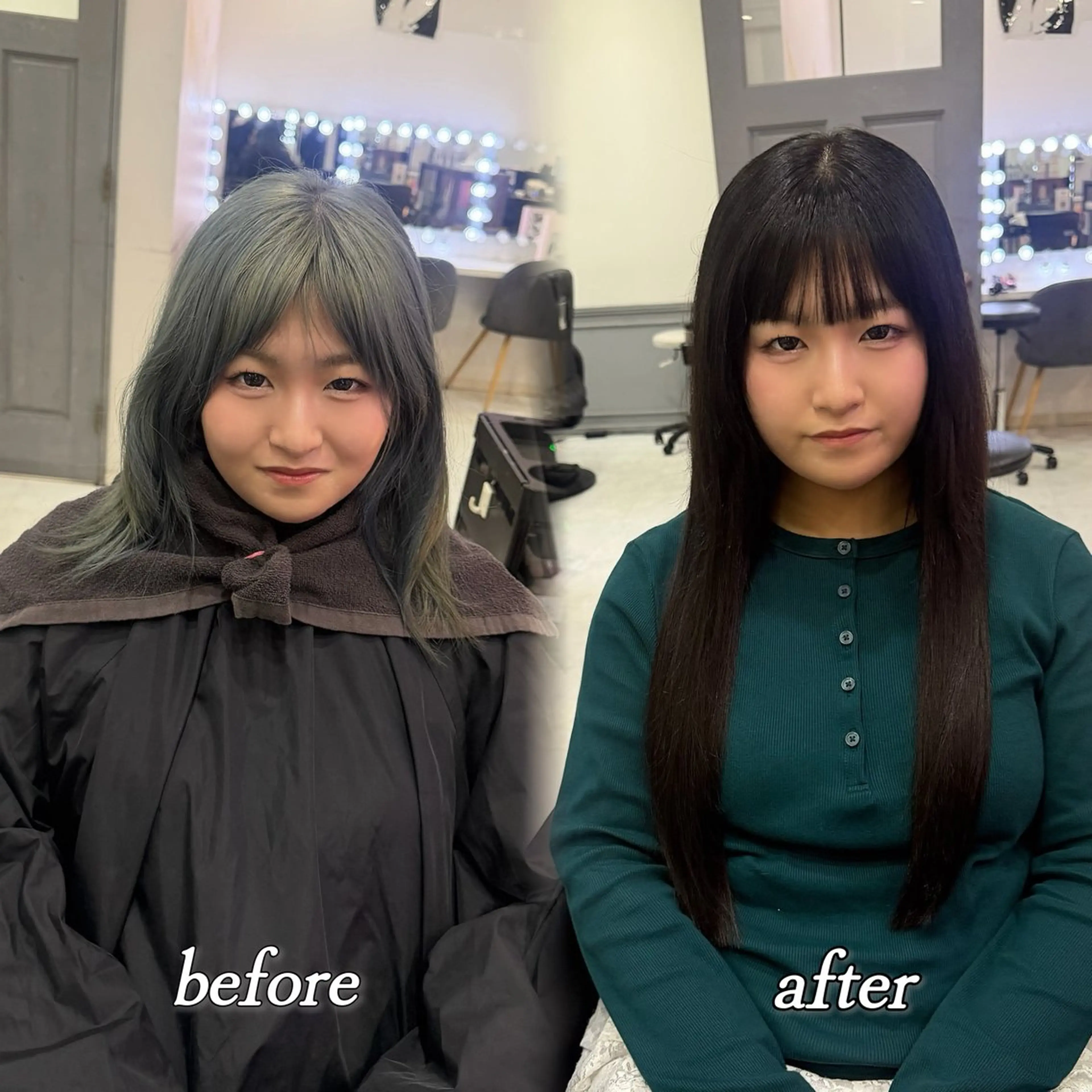 ロング カラー ヘアカラー エクステ 🦋REISA🦋 エクステ×ハイトーンのヘアスタイル