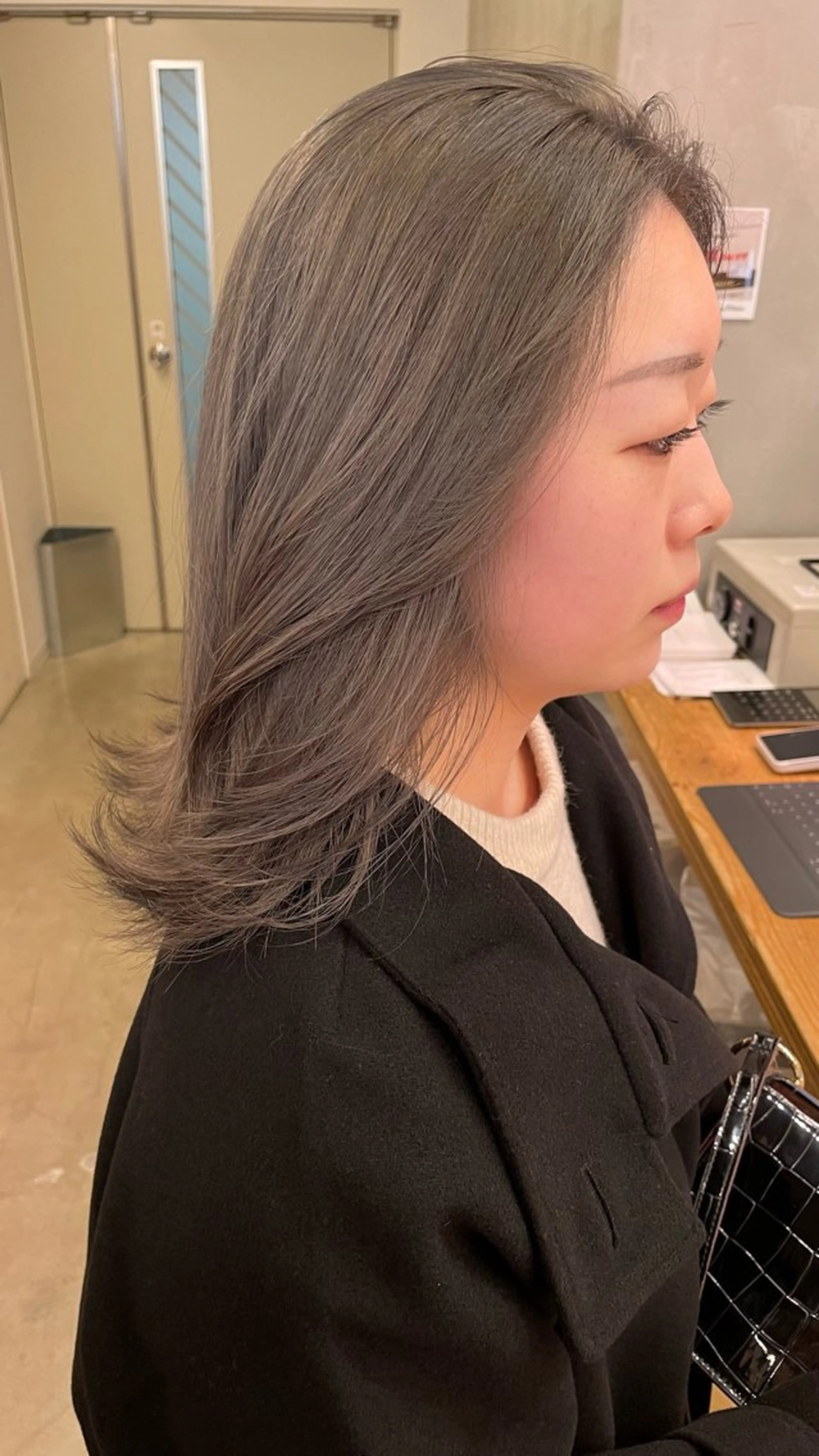 カラー 🍃marina🍃 韓国ヘア/Aujuaのヘアスタイル