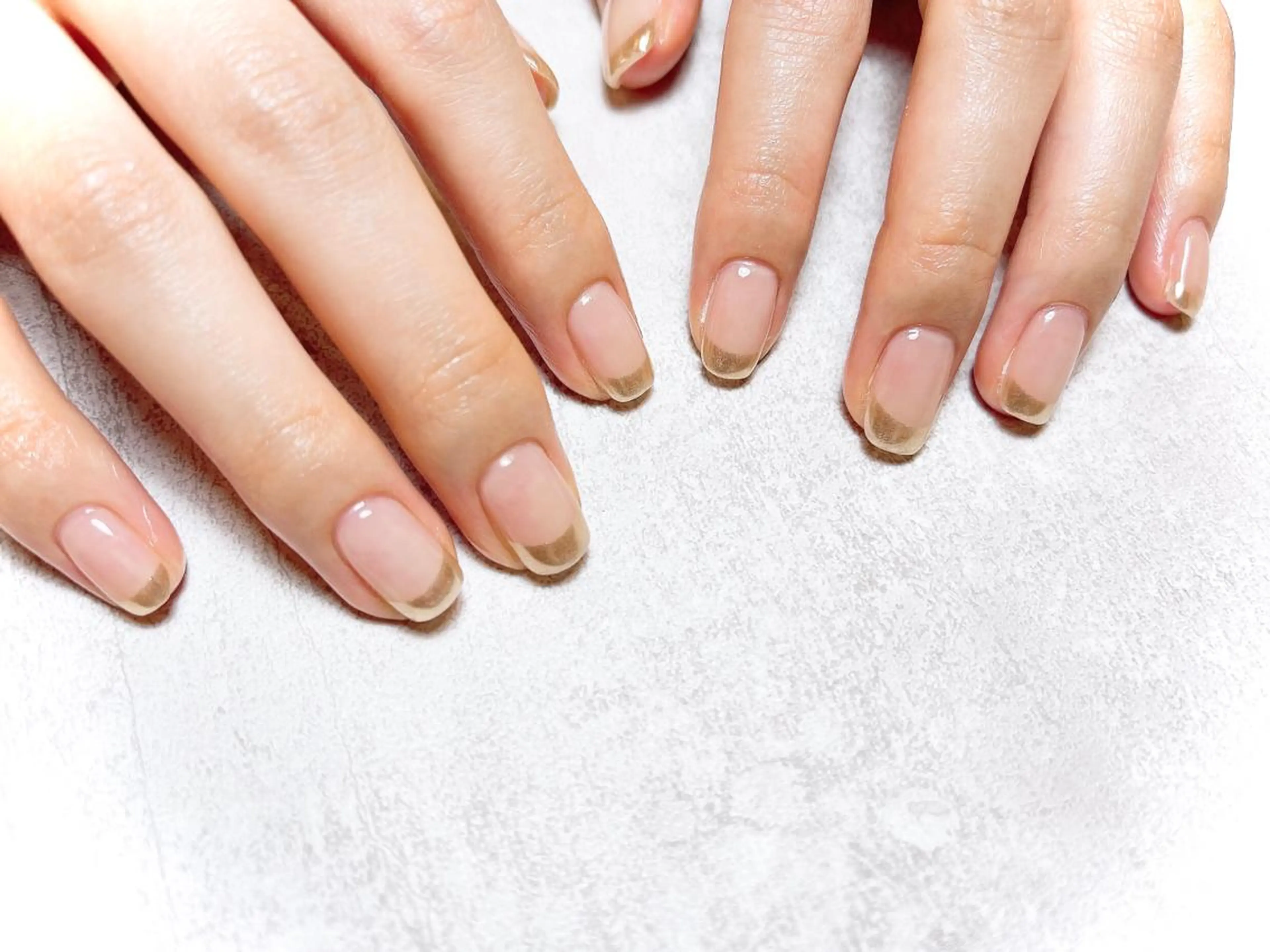 ネイル フレンチネイル ミラーネイル ハンドネイル irono .のネイルデザイン