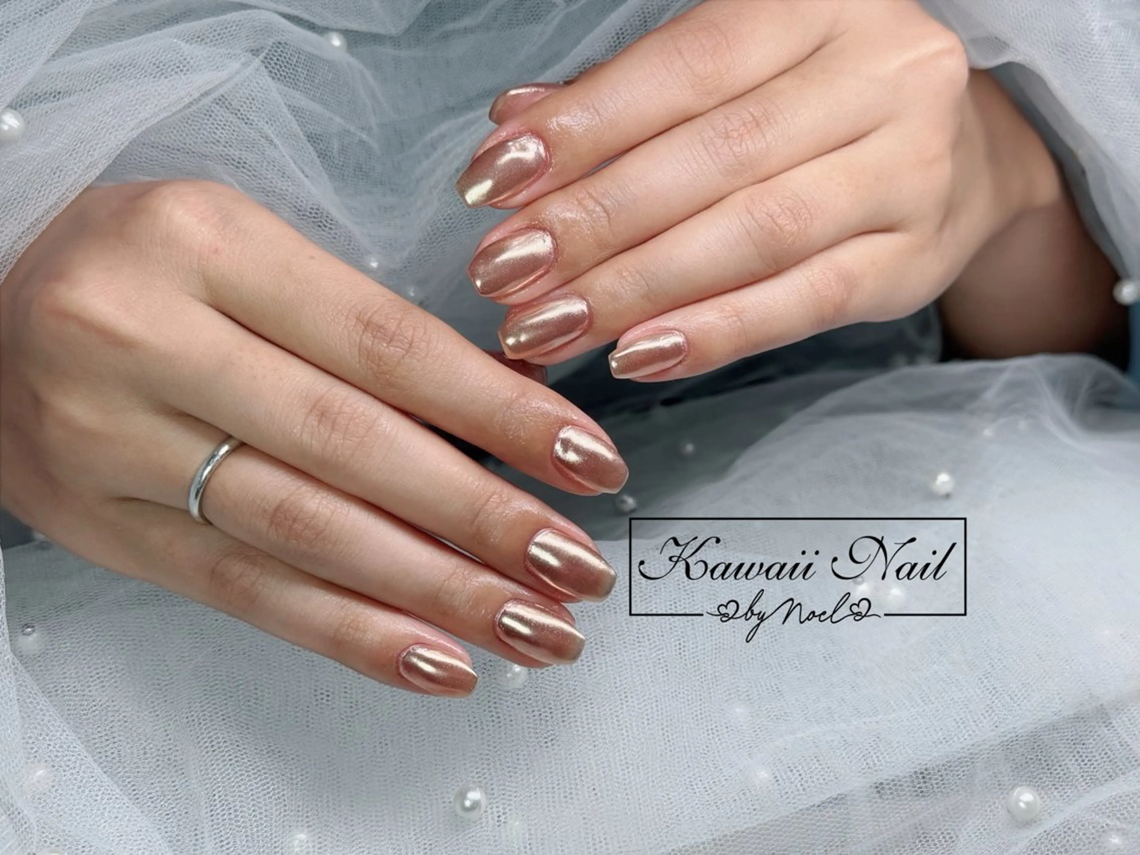 ネイル アートネイル フットネイル フレンチネイル ジェルネイル 韓国ネイル Kawaii Nail Salon所属・YURI NAIL NARITAのネイルデザイン