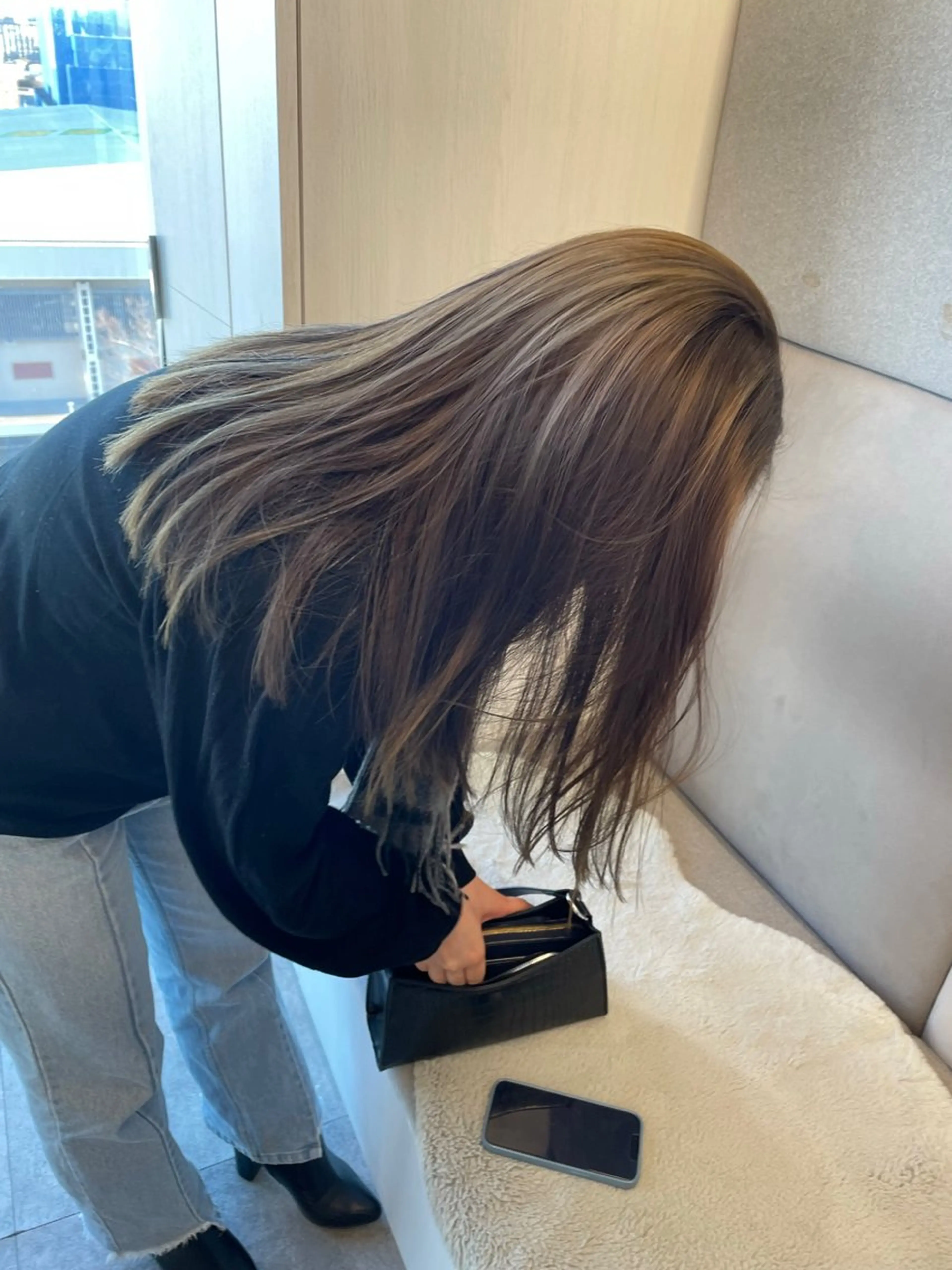 ロング カラー ヘアアレンジ カット ヘアカラー トリートメント 🍃柔らかヘアー田中 瑞希🍃のヘアスタイル