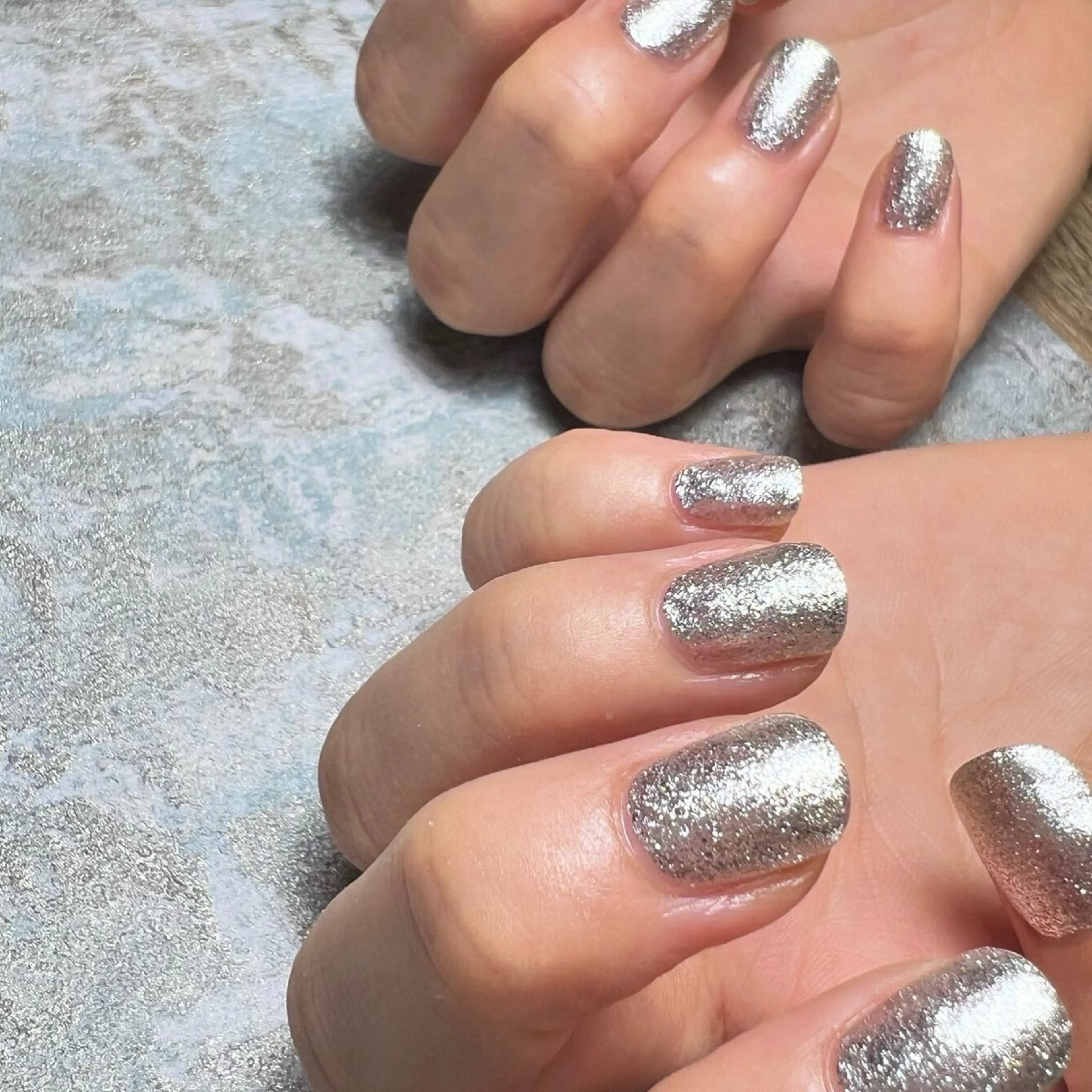 【オフ無料】ラメワンカラーの写真