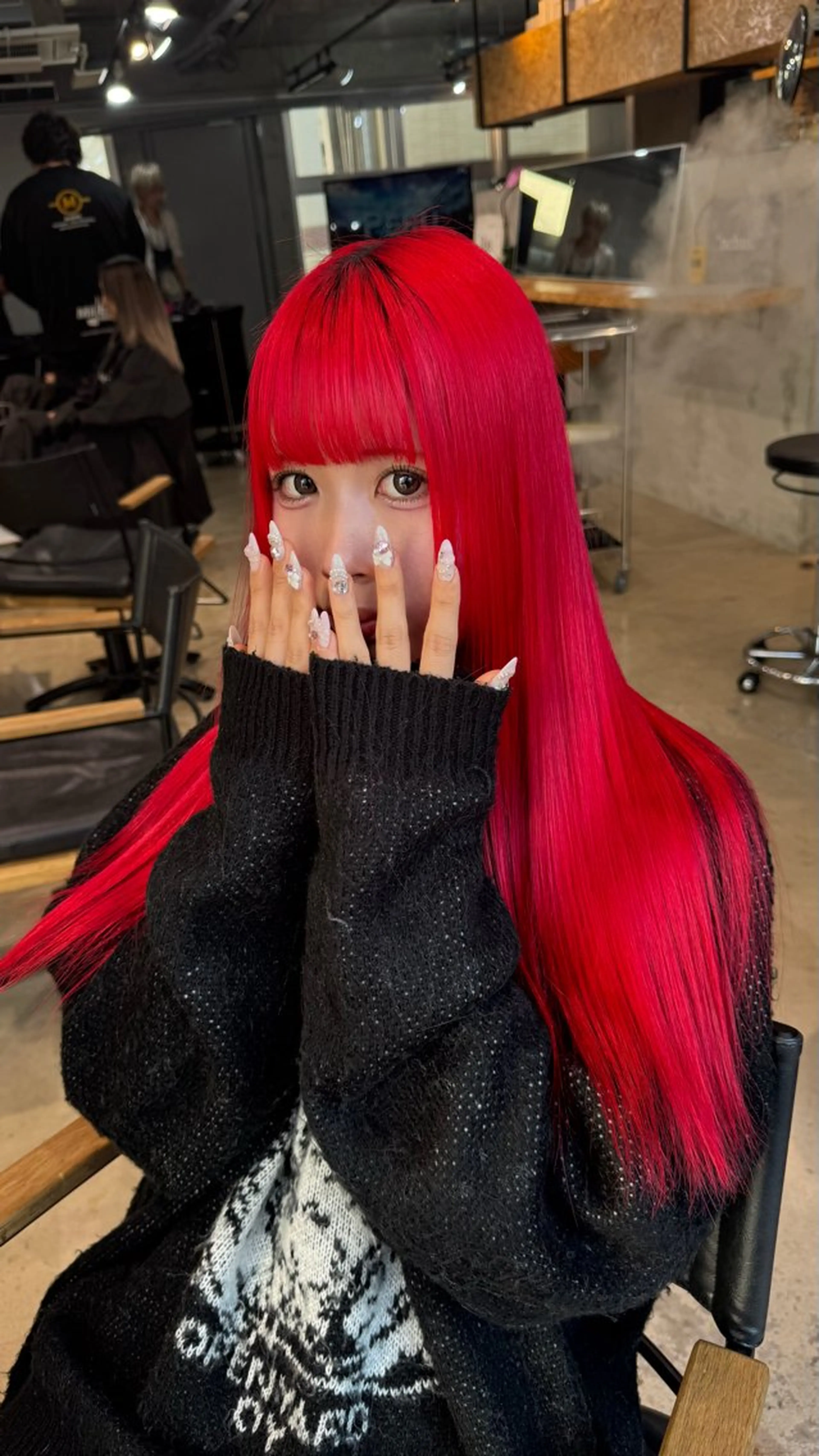 ロング カラー SALOWIN 原宿 IL Salice ３F所属・失敗したくない方へ Inoue Kahoのヘアスタイル