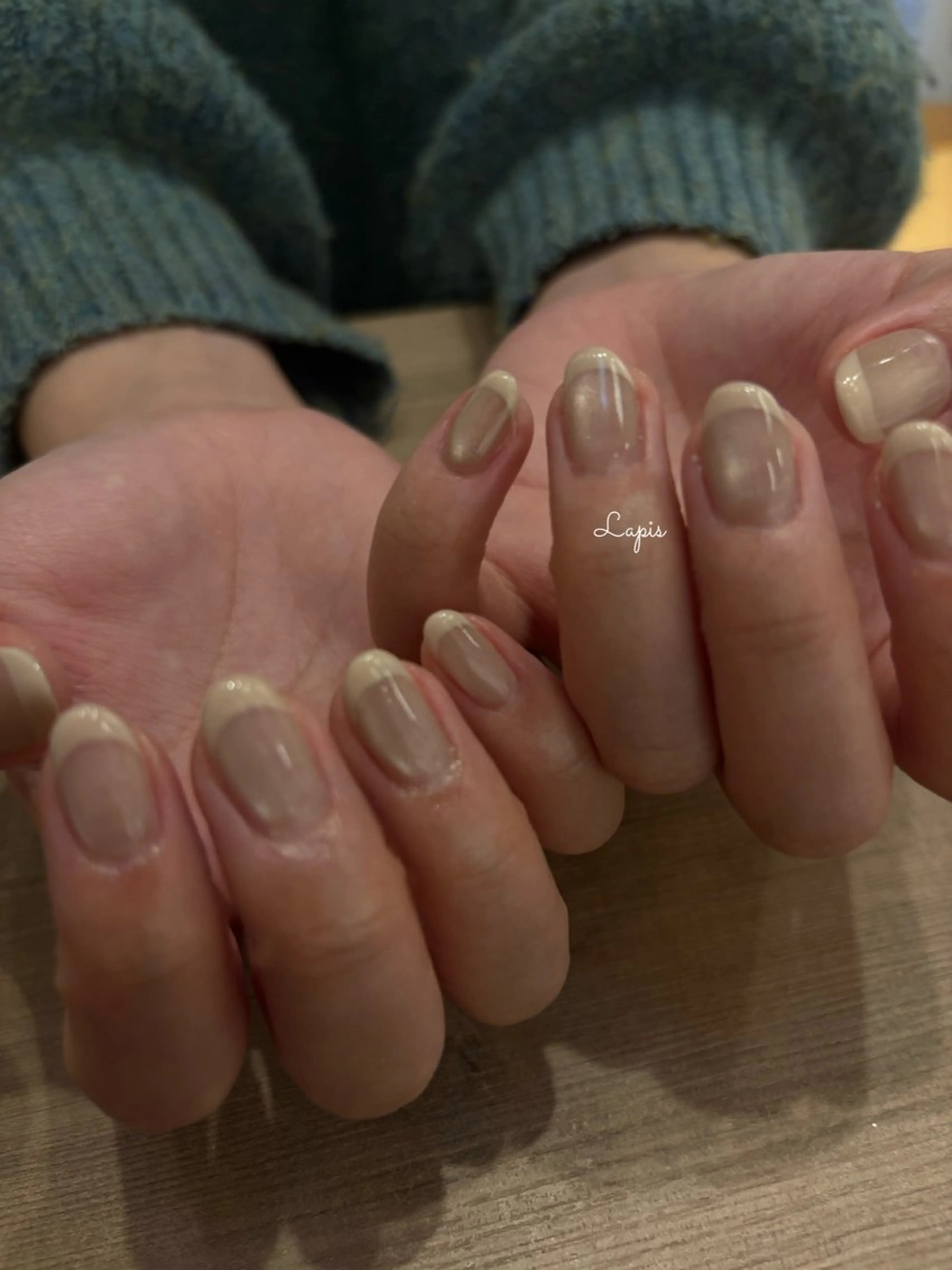 ネイル ハンドネイル Lapis *のネイルデザイン