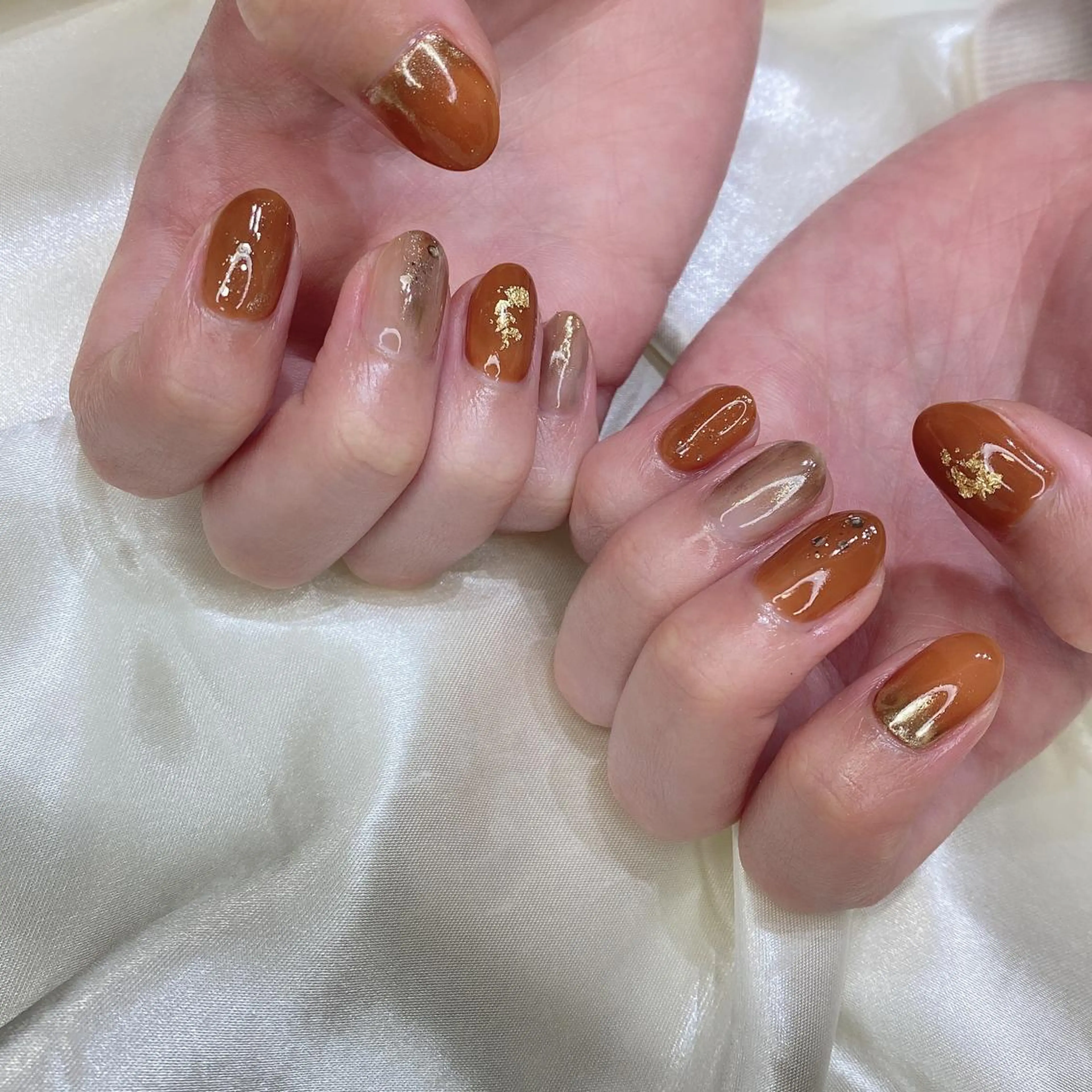 ネイル ハンドネイル 西岡 杏のネイルデザイン