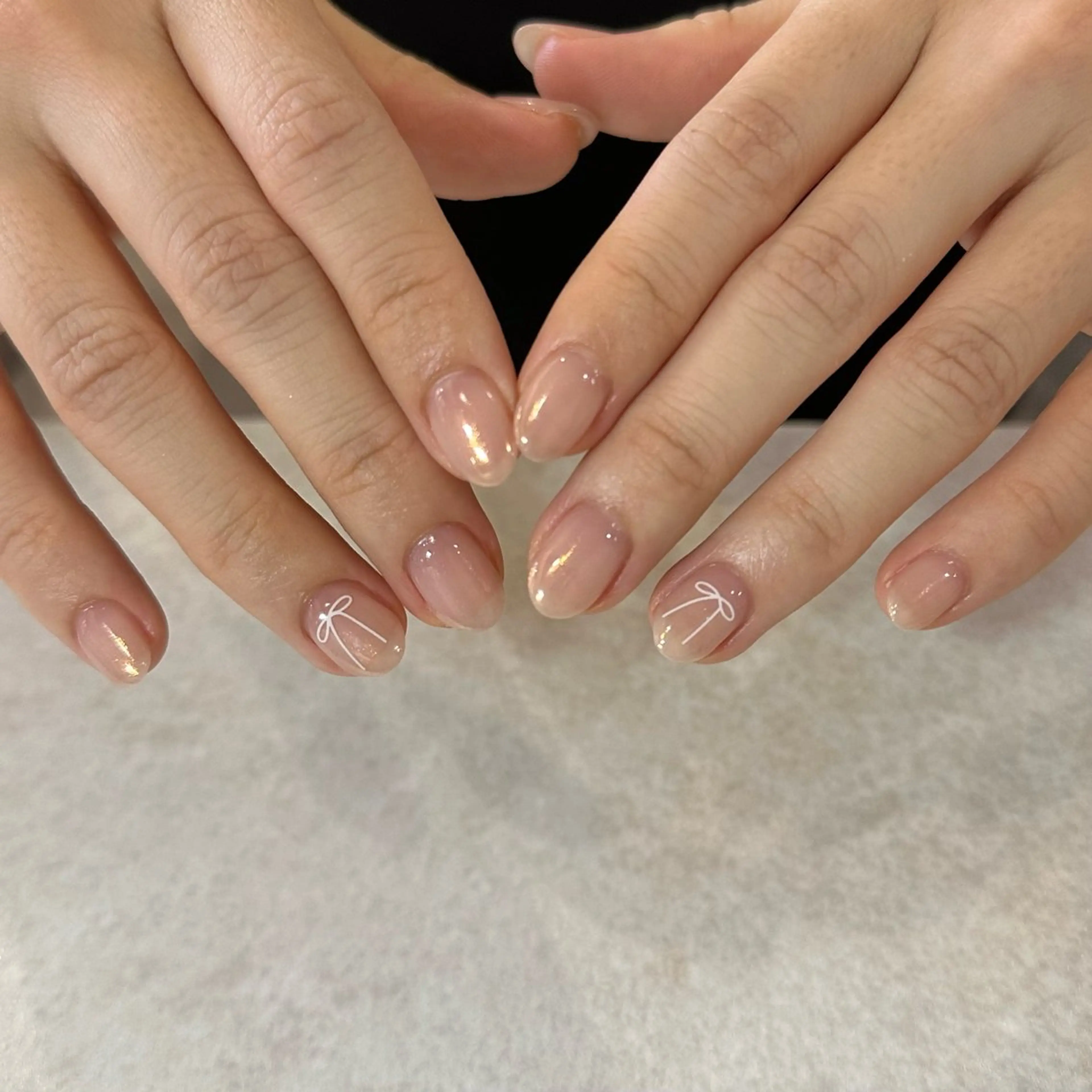 ネイル オーロラネイル ハンドネイル nanaco/ 大分府内町ネイルのネイルデザイン