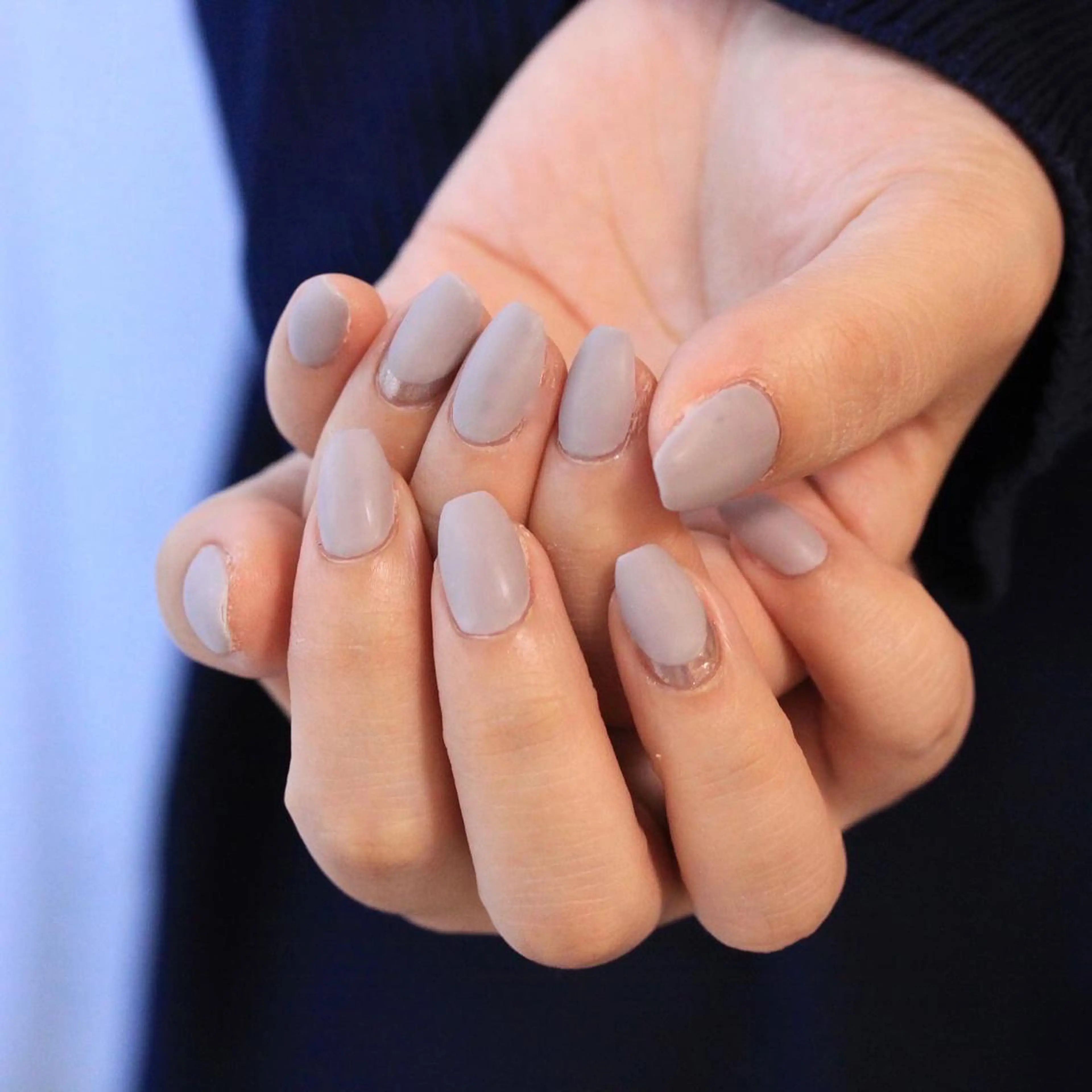 ネイル マットネイル ミラーネイル Elio所属・Elio 国泰寺のネイルデザイン