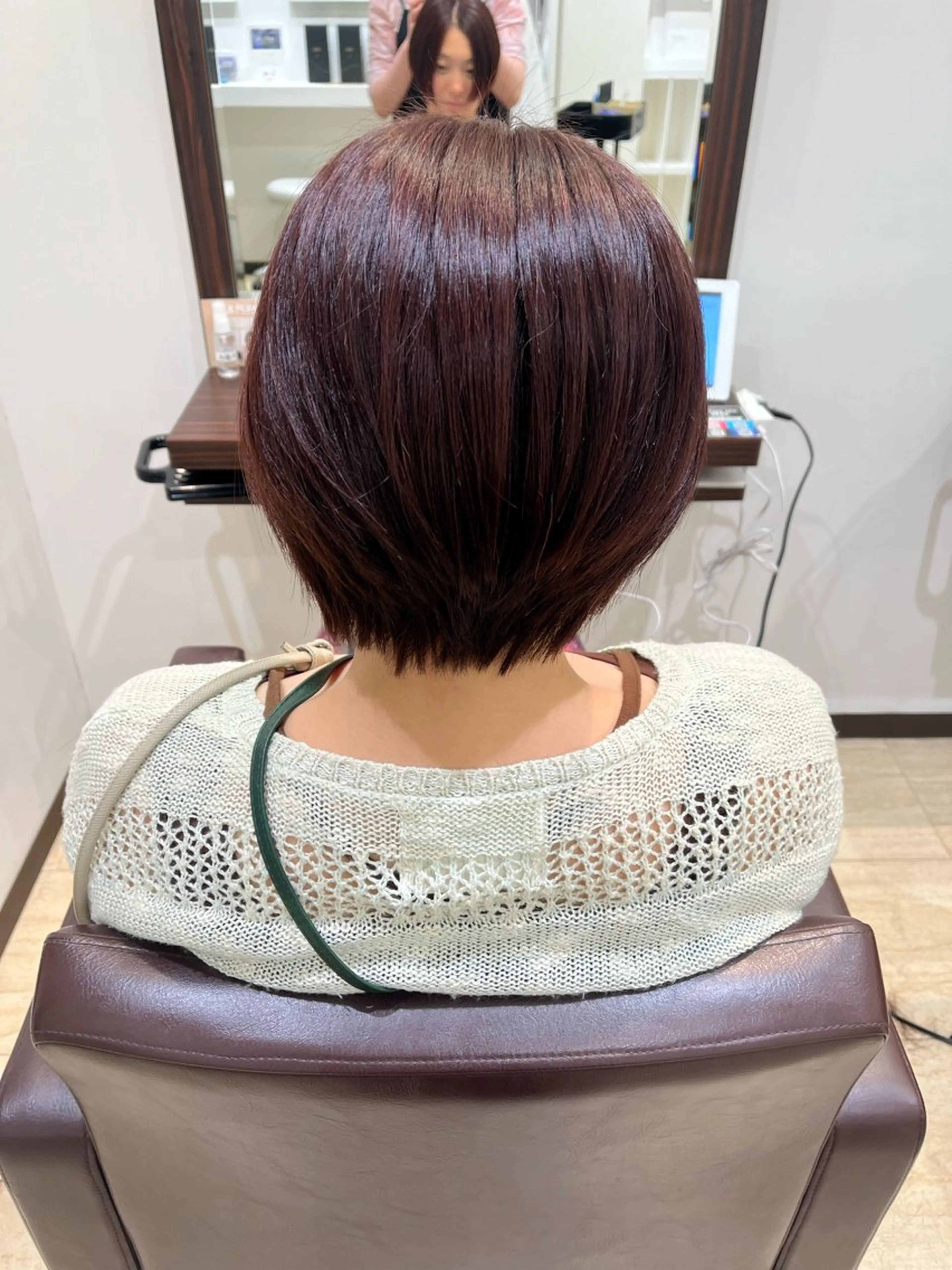 ショート カラー 小林 星稀のヘアスタイル