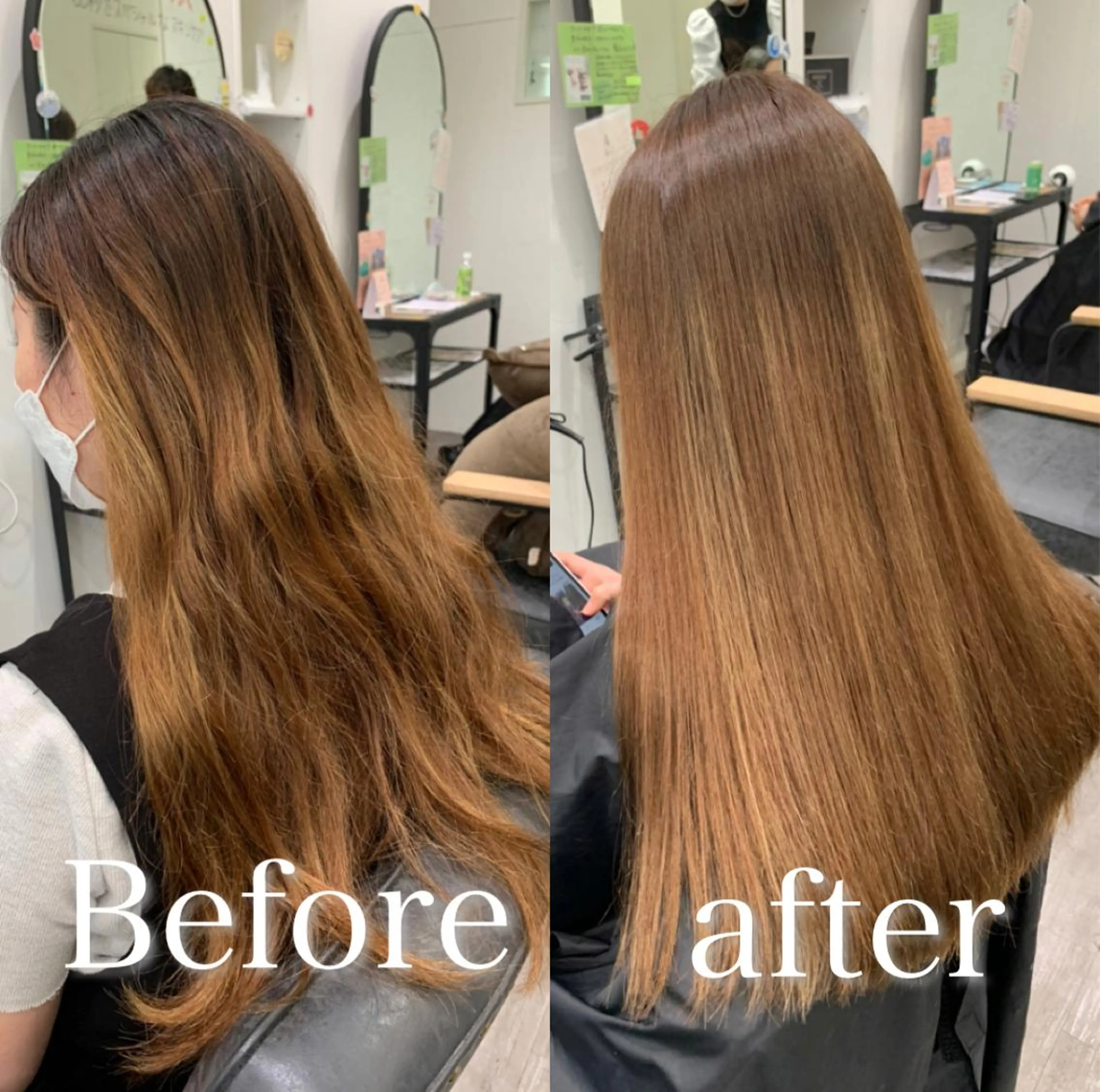 セミロング 【酸性ストレート】 宮下和明のヘアスタイル