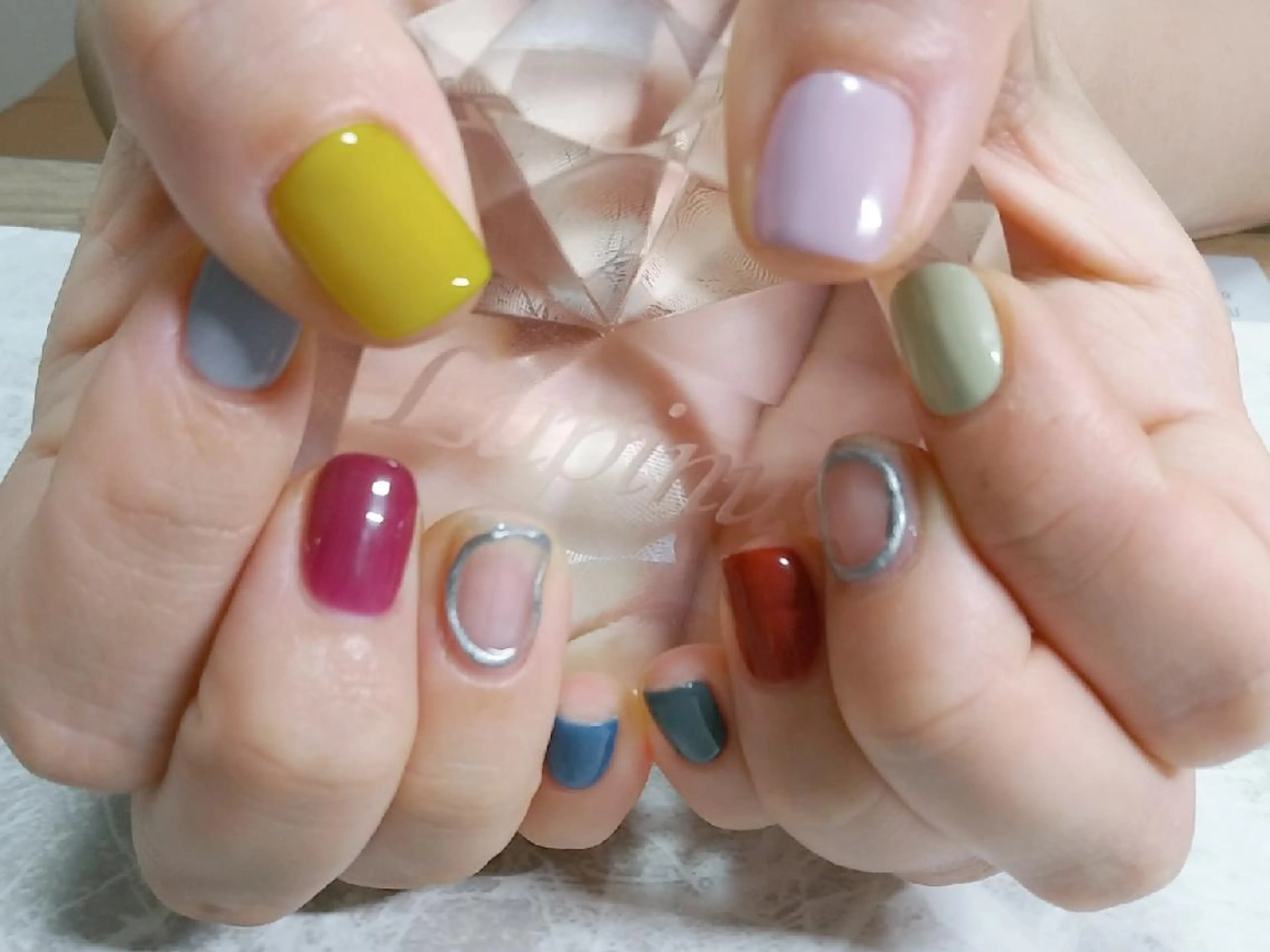 ネイル シンプルネイル Lupinus所属・Lupinus ルピナスのネイルデザイン