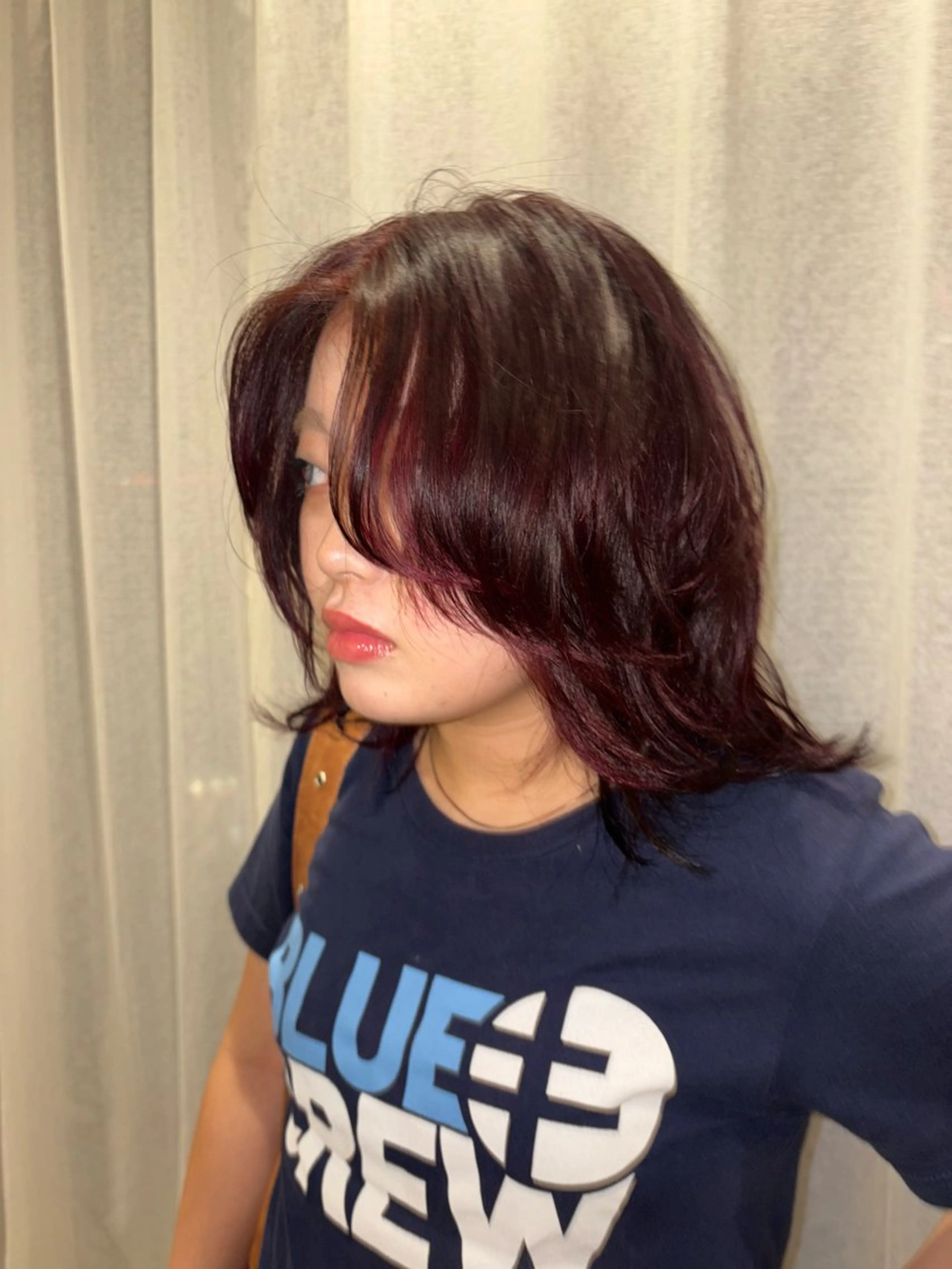 カラー 栗山 瑠花のヘアスタイル