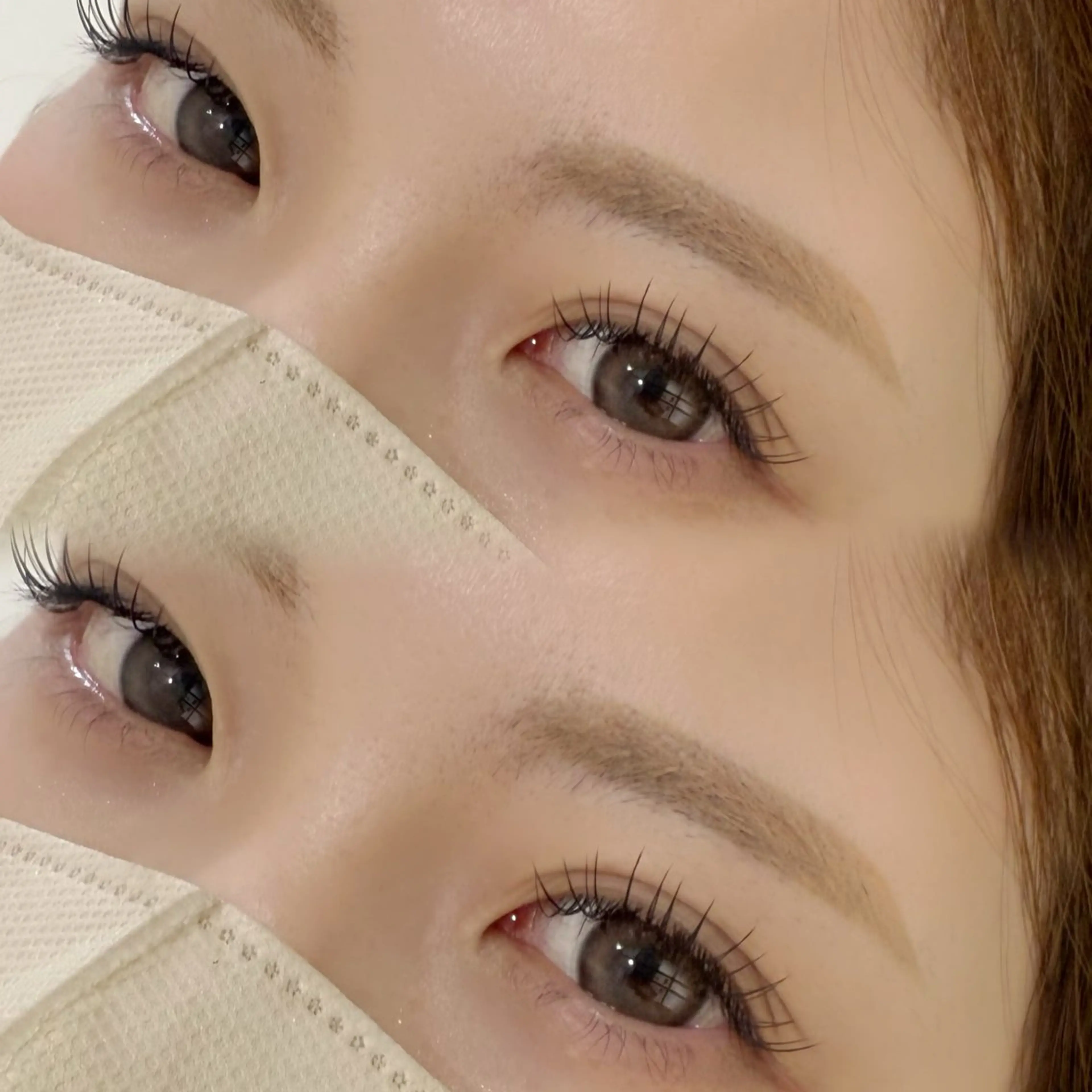 マツエク・マツパ Lカール パリジェンヌラッシュリフト Belle所属・山﨑 早織のマツエク・マツパデザイン