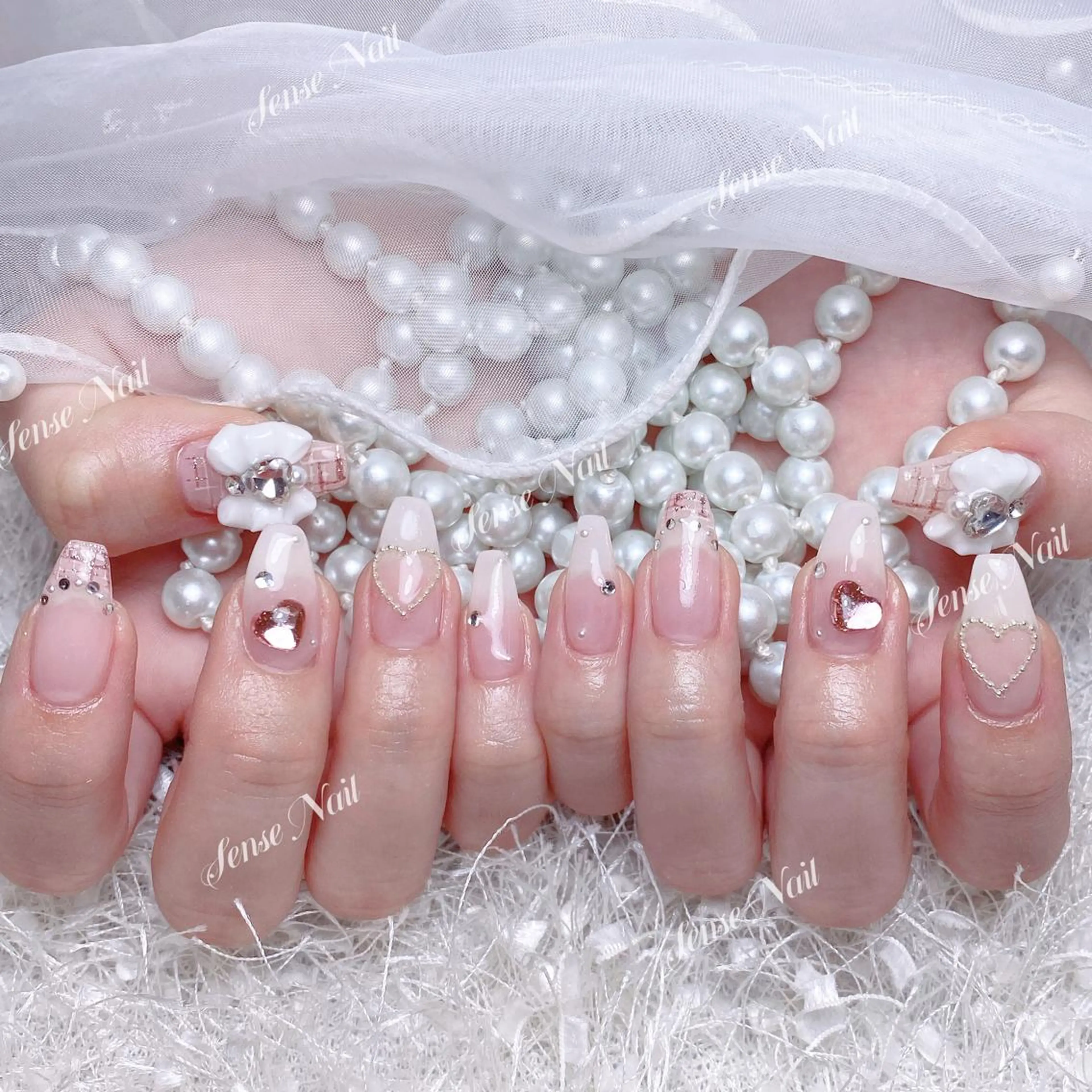 ネイル ハンドネイル ハンドケア 🎀Sense Nail渋谷店🎀のネイルデザイン