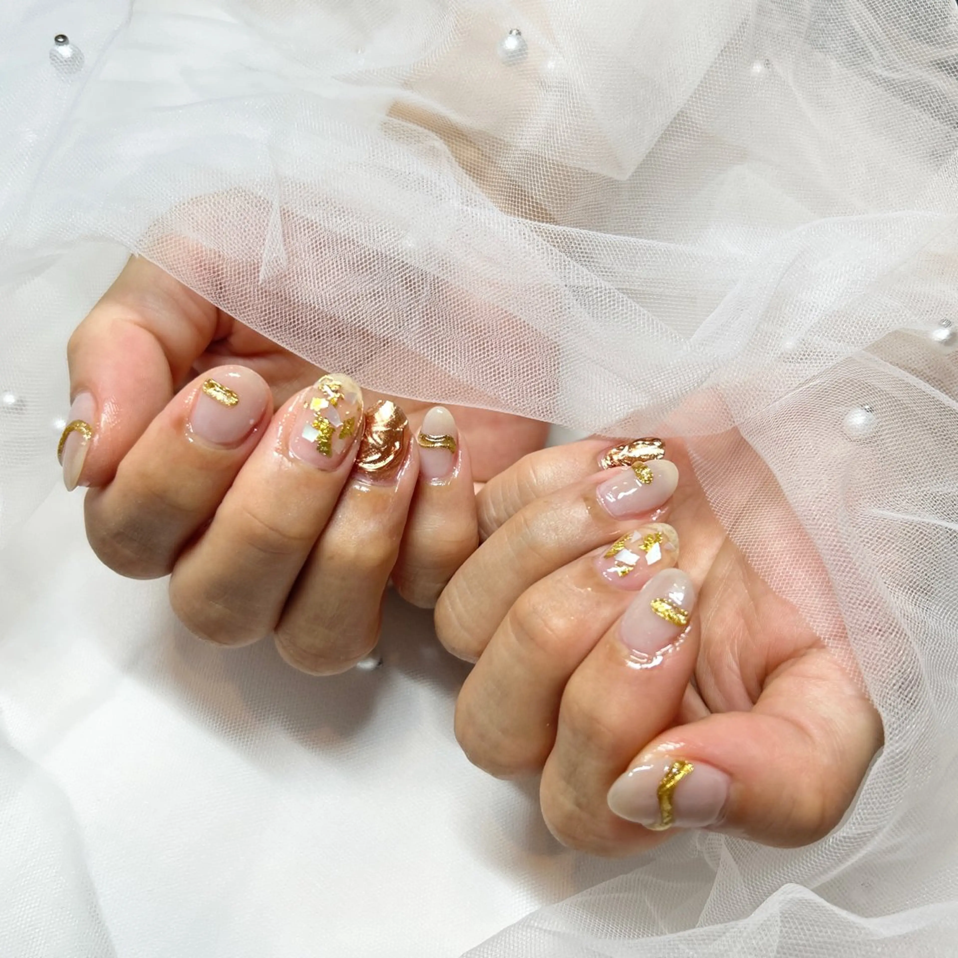 ネイル マグネットネイル 持ち込み ニュアンスネイル オフィスネイル シンプルネイル ハンドネイル 頑張る女性の味方✴︎ M.i　nail ♡のネイルデザイン